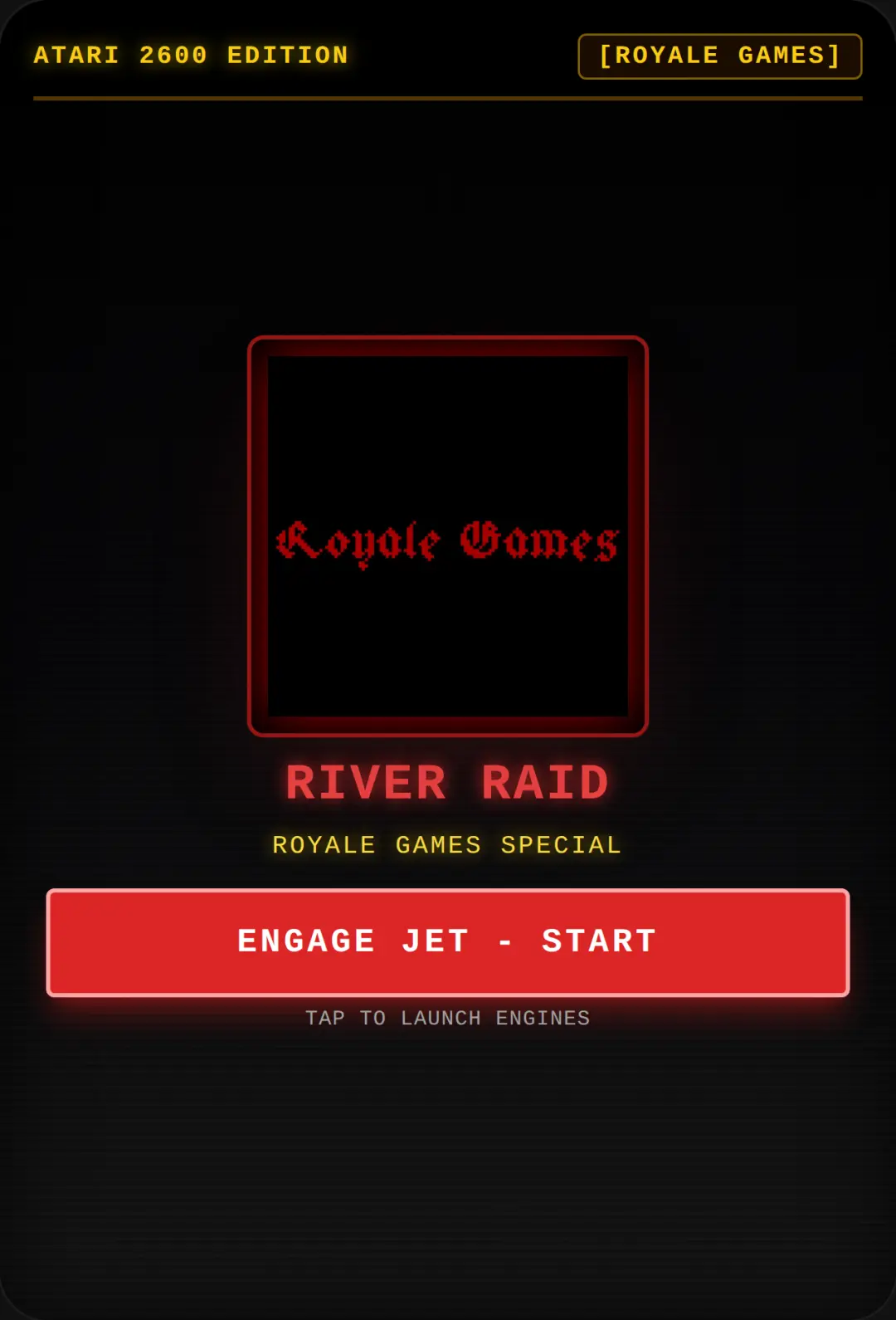 River Raid: Royale Games Special cover