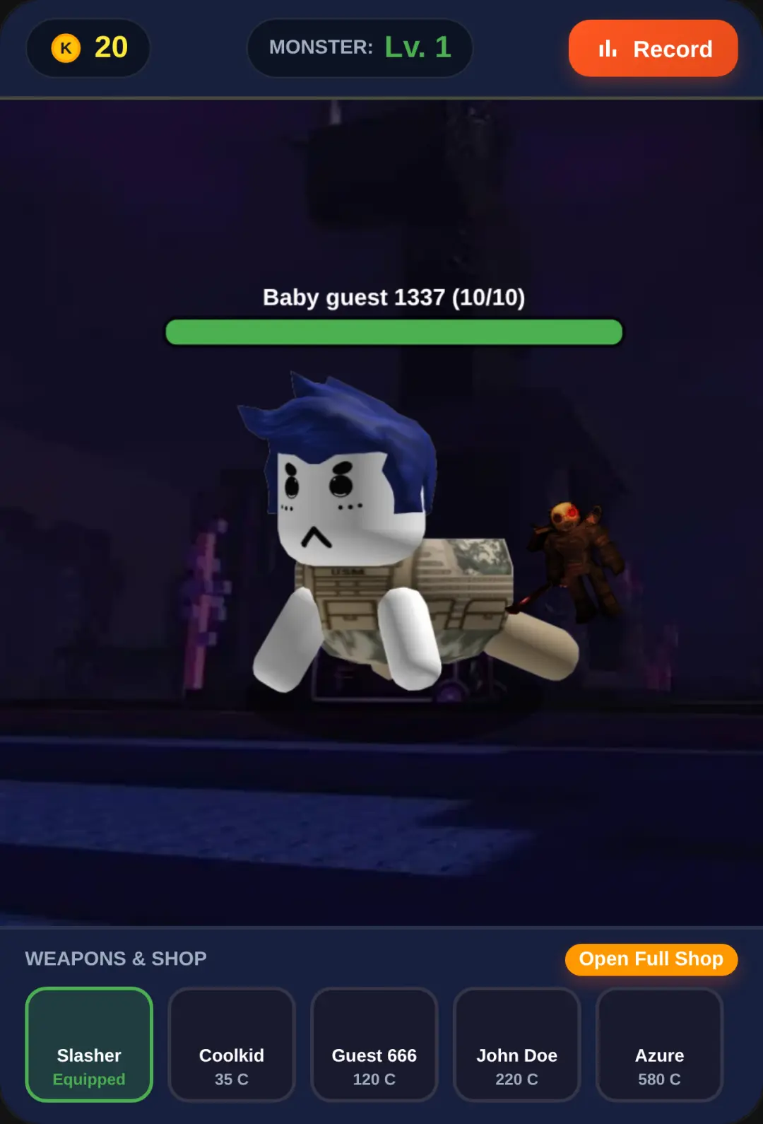 (NEW) Baby Survivors killing Forsaken cover