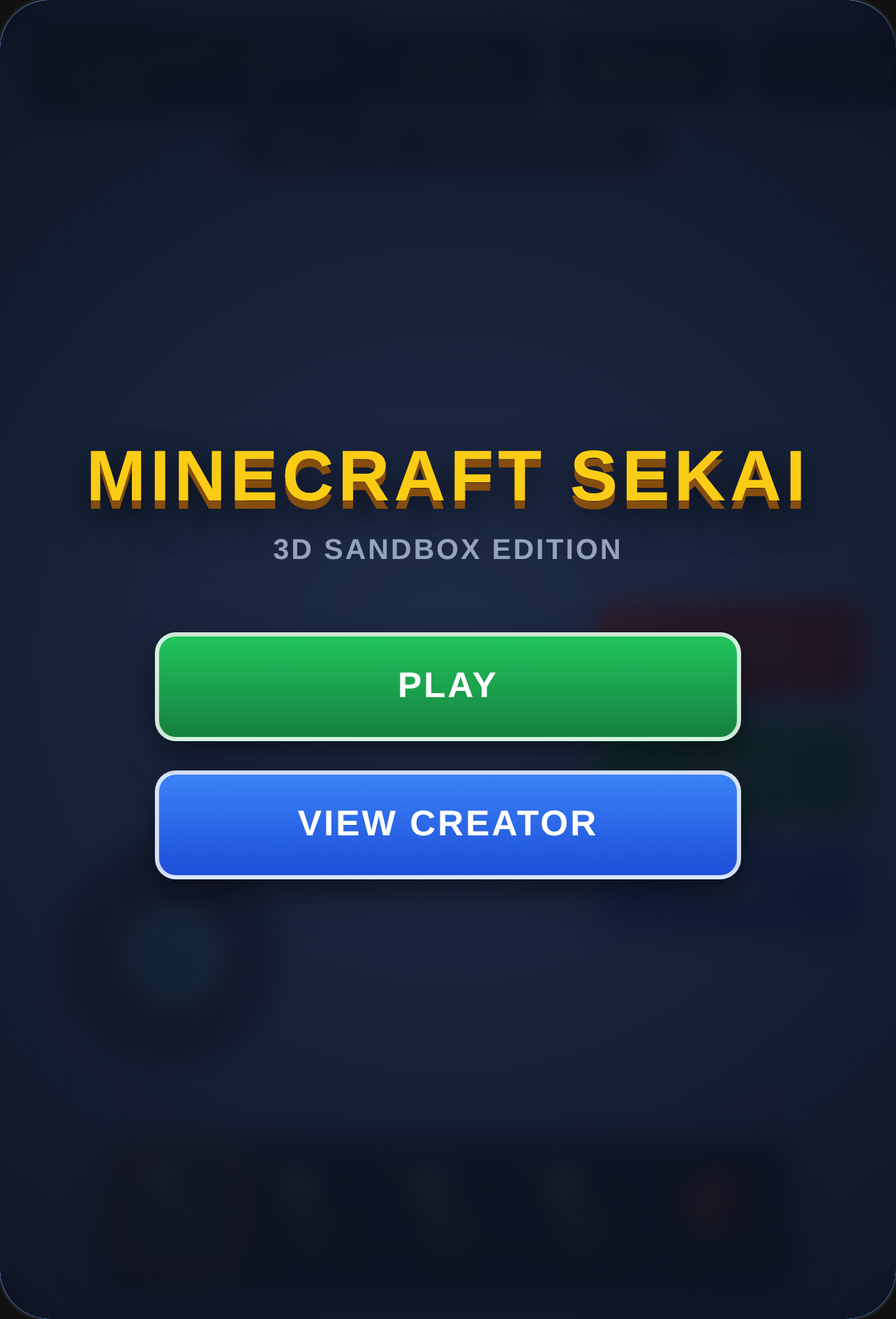 MINECRAFT SEKAI cover