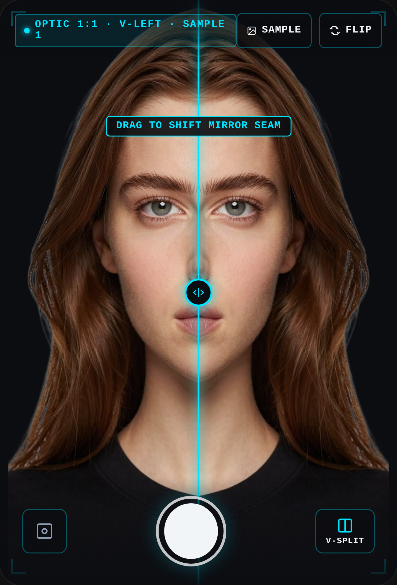 Mirror Canvas - Optical Split Filter cover