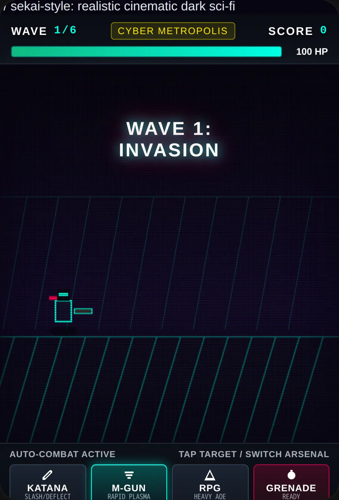 Glitch invasion cover