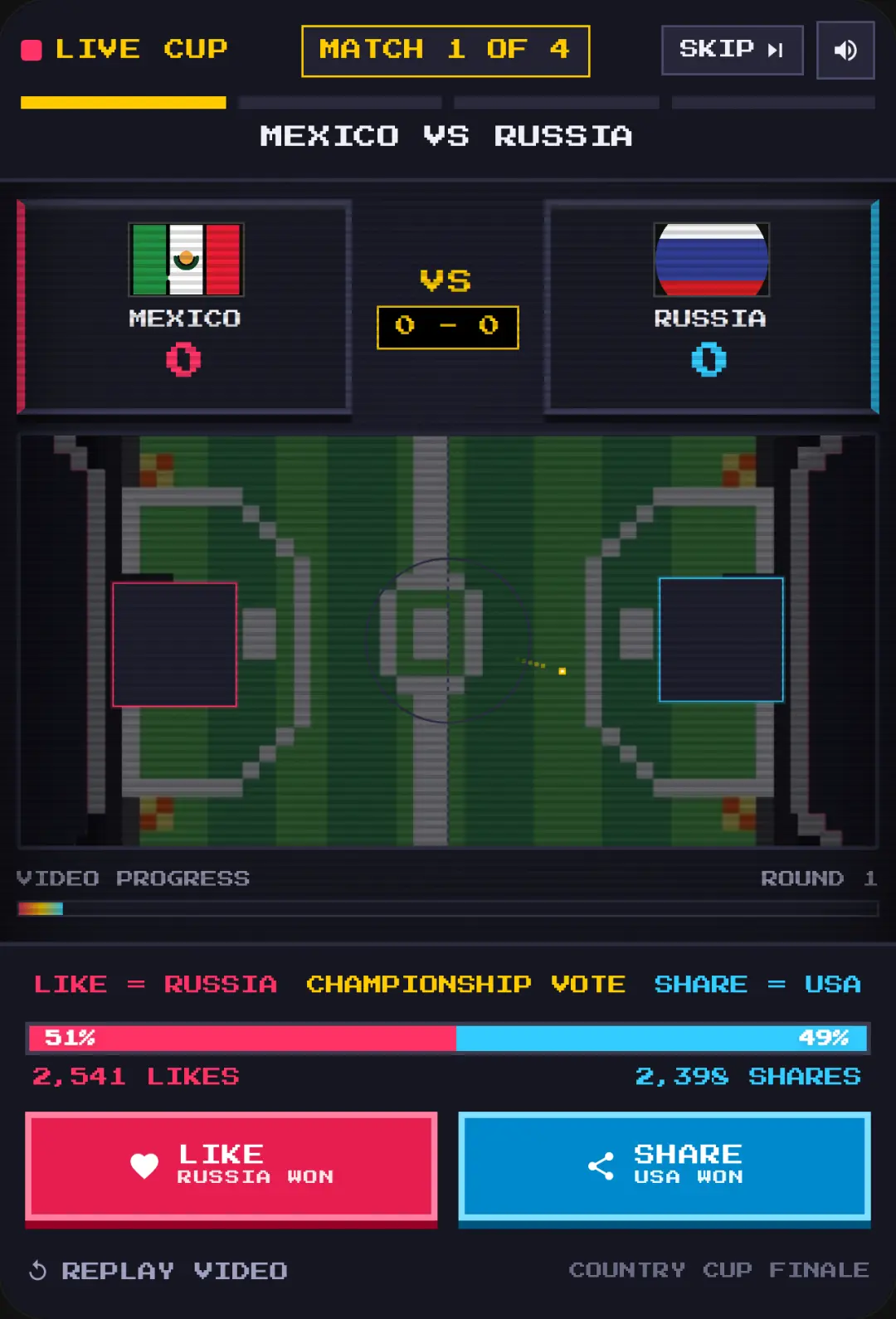 Country Gaming Cup: Russia vs World cover