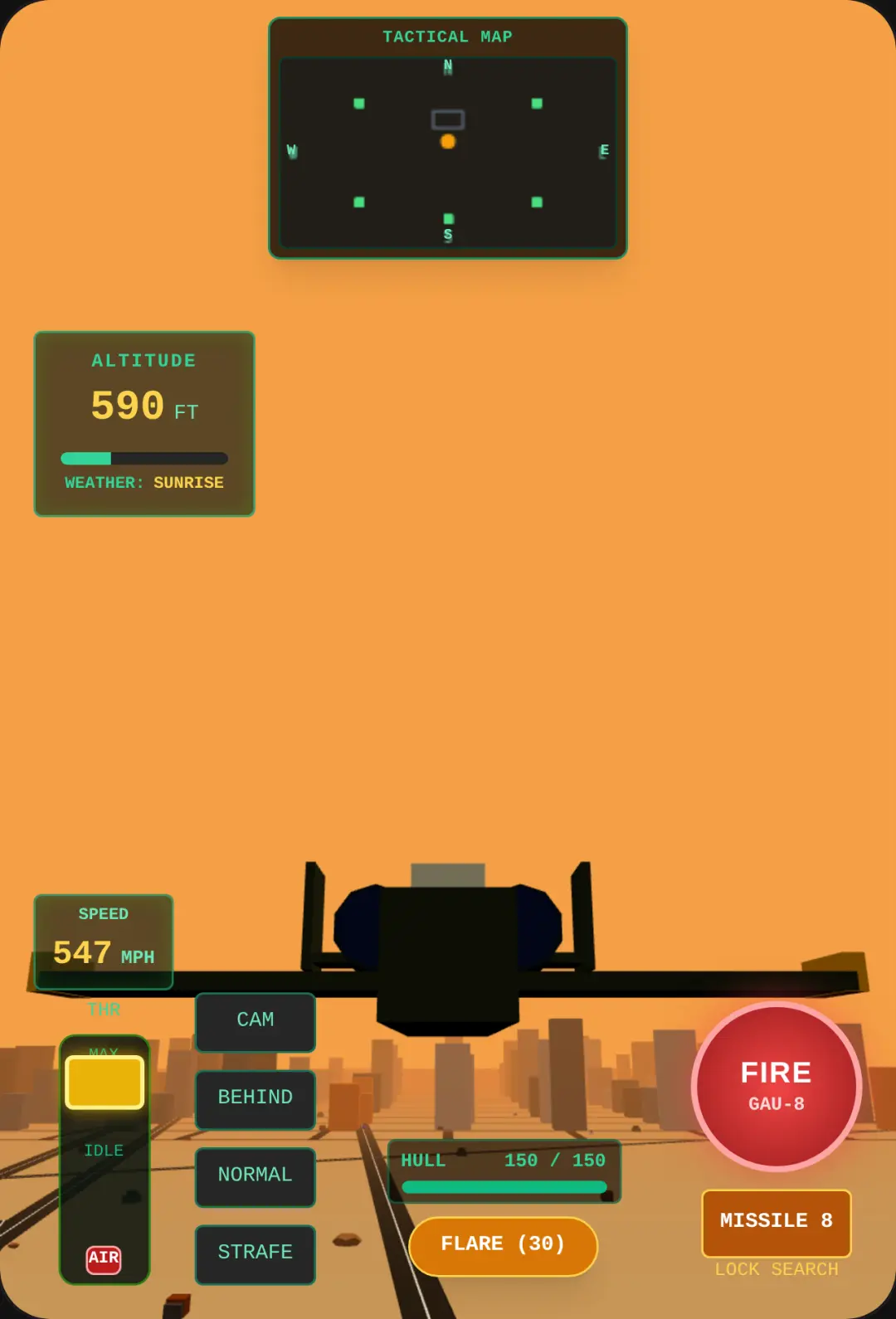 A-10 Warthog Simulator% cover