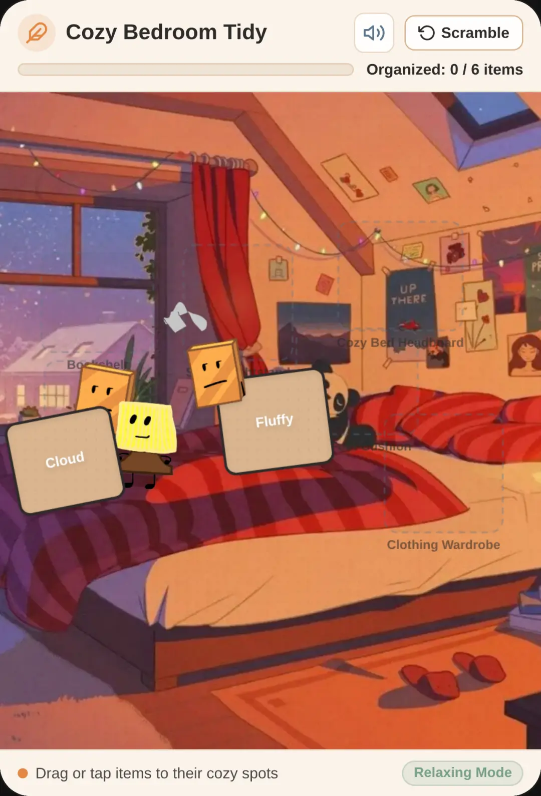 Cozy Bedroom Tidy cover