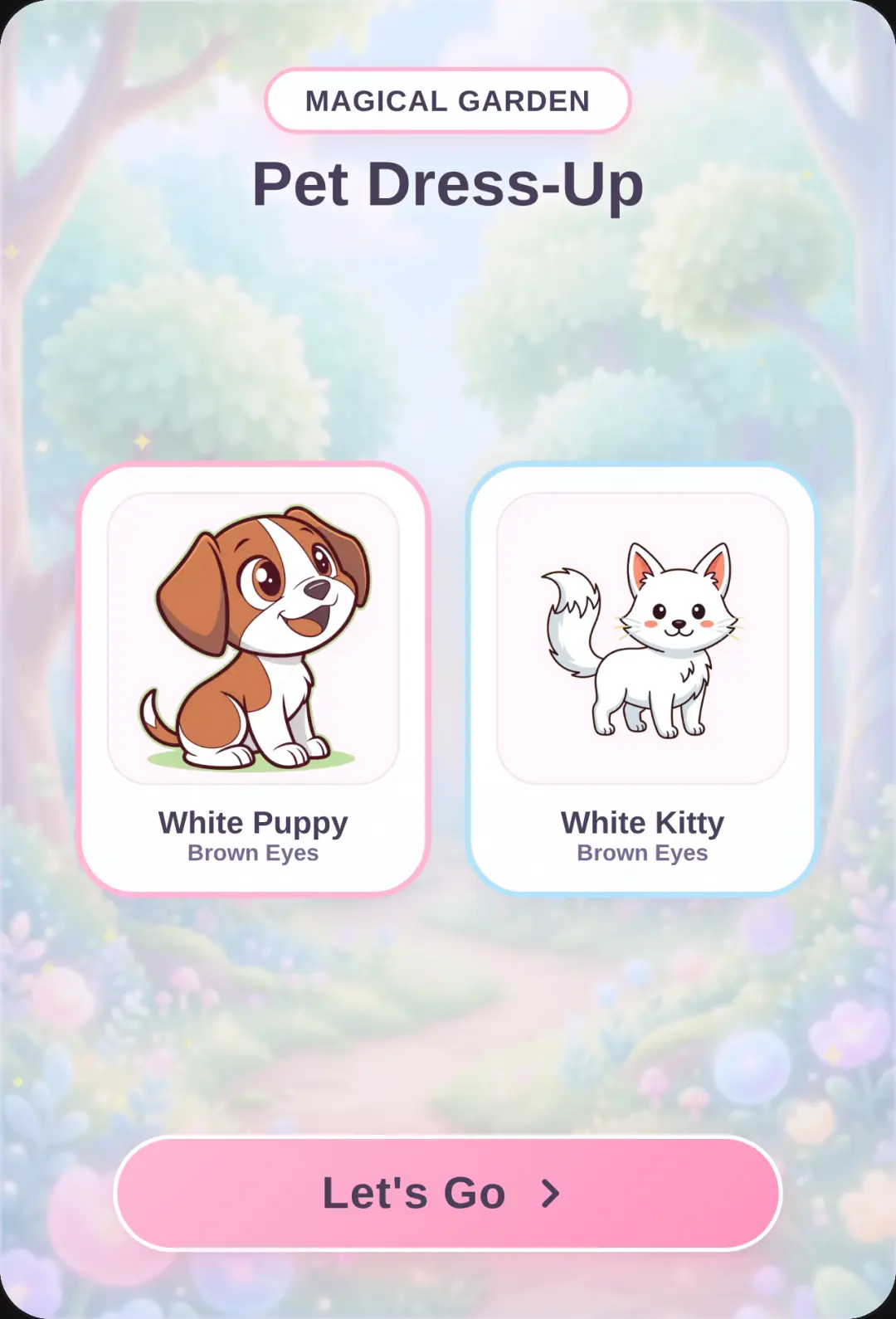 Magical Garden Pet Dress-Up 💗 cover