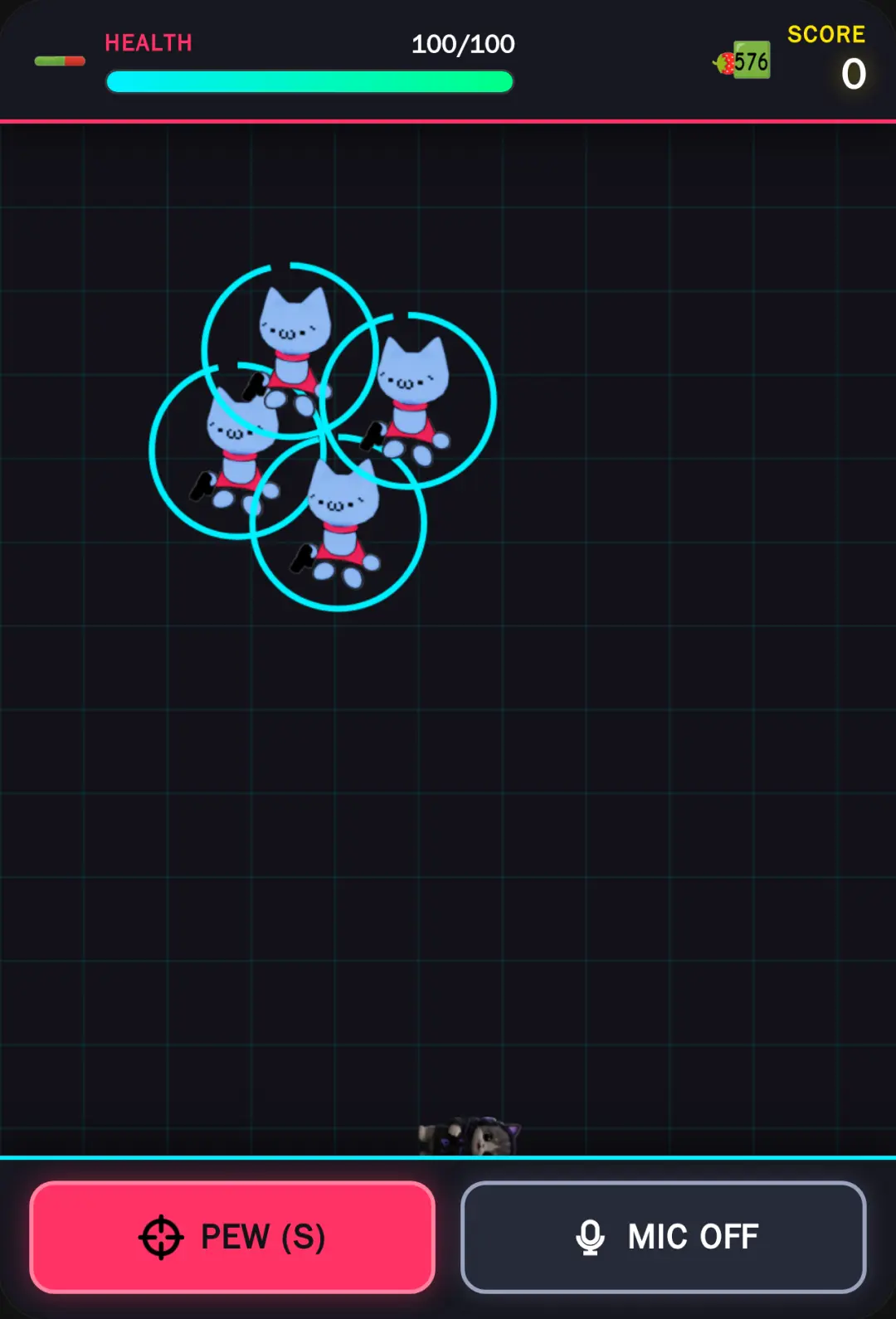 Catto pew pew cover