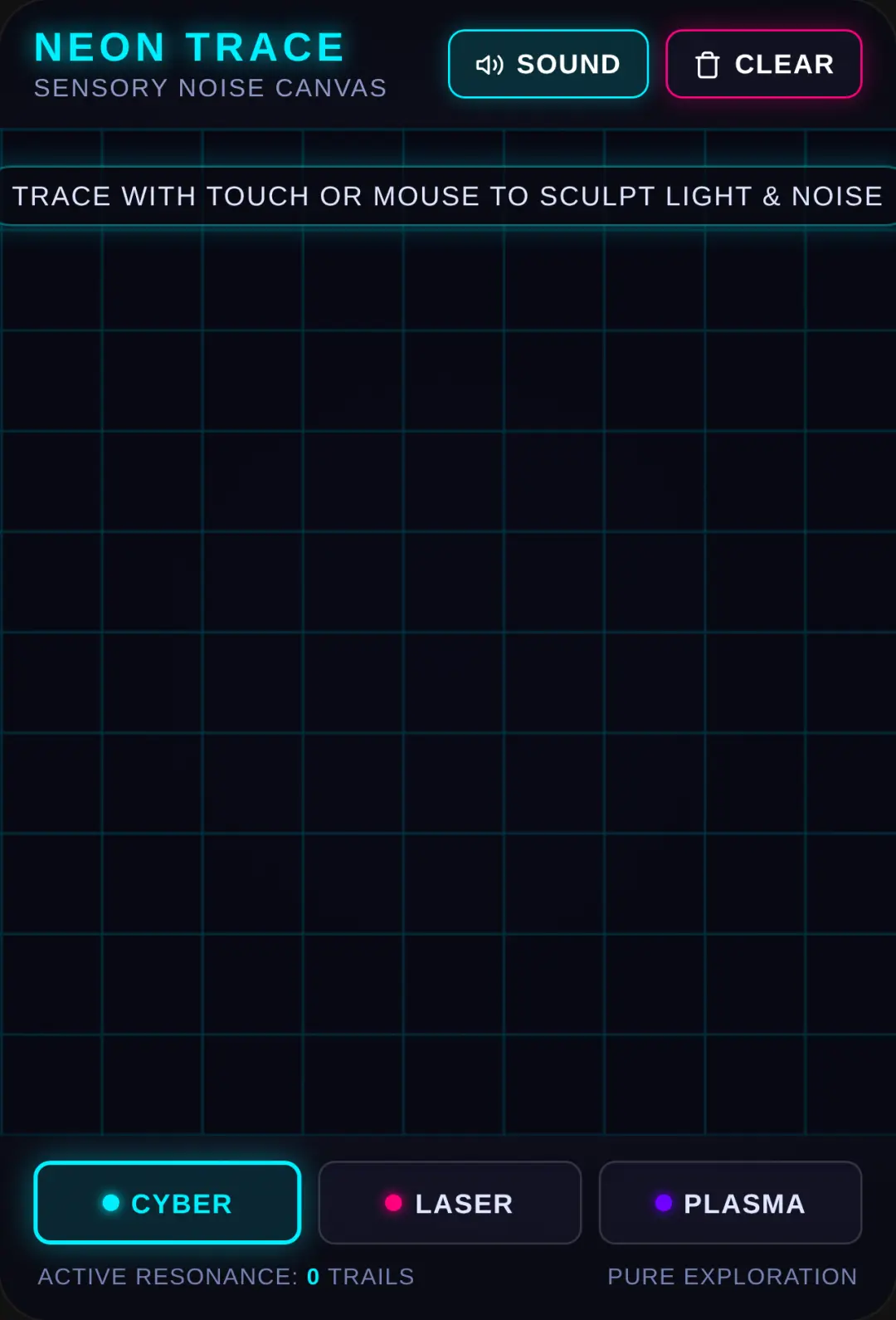 Neon Trace & Noise cover
