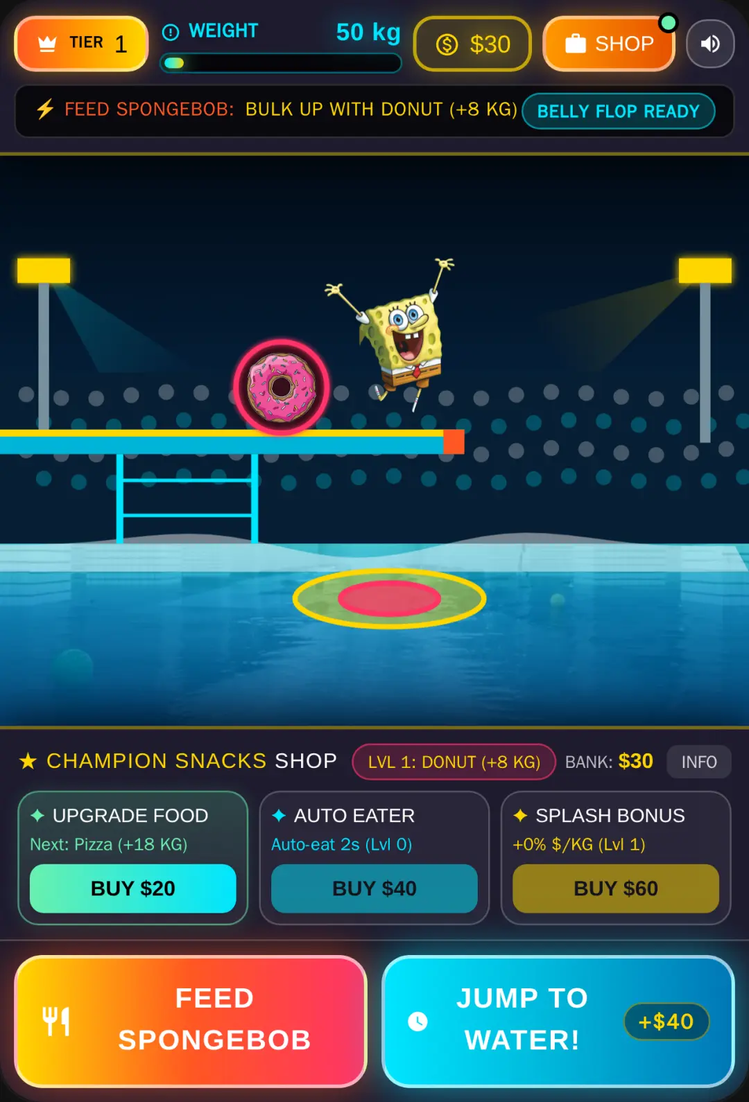 SPONGEBOB SPLASH CHAMPION - KG EDITION cover