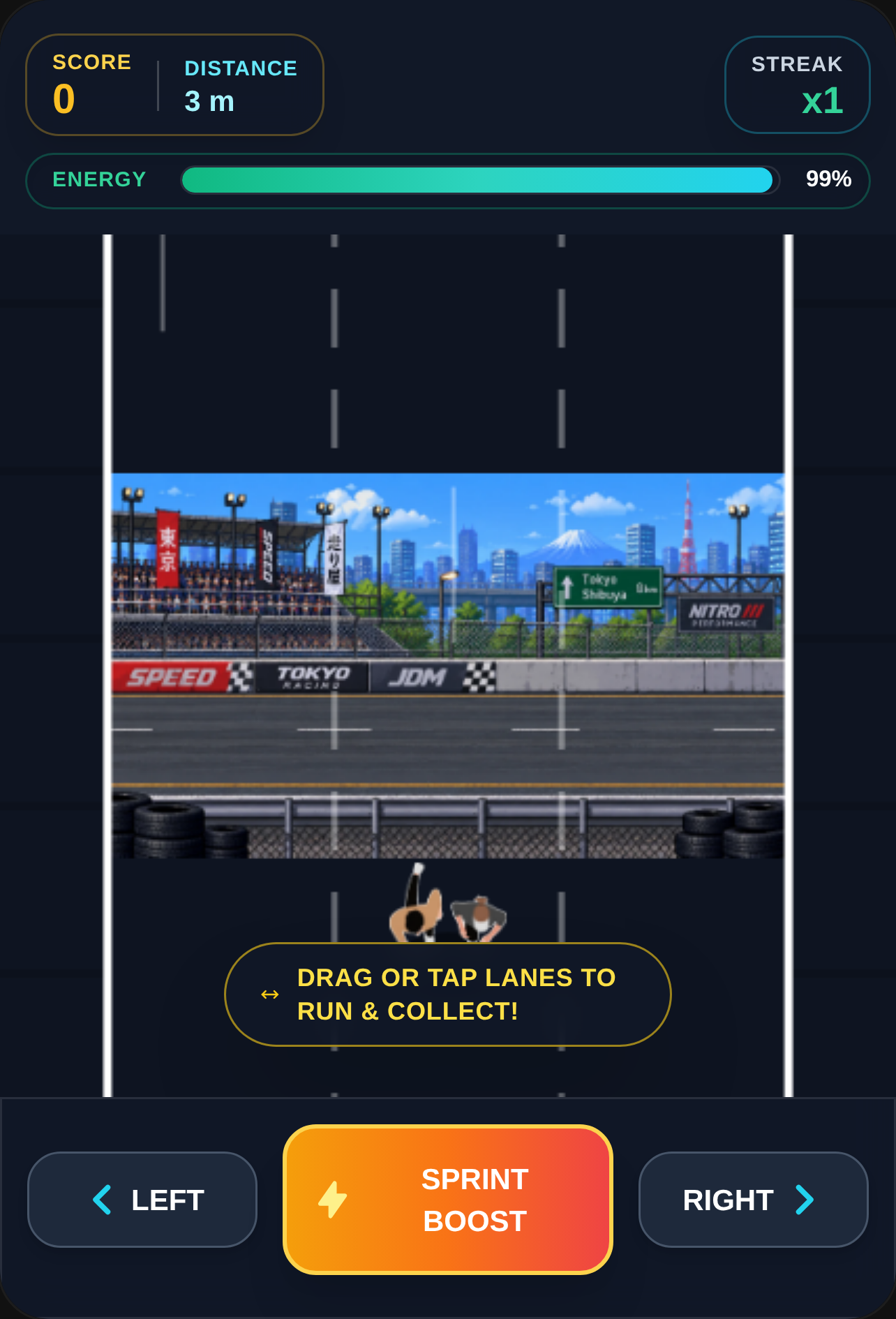 Top-Down Running Rush cover