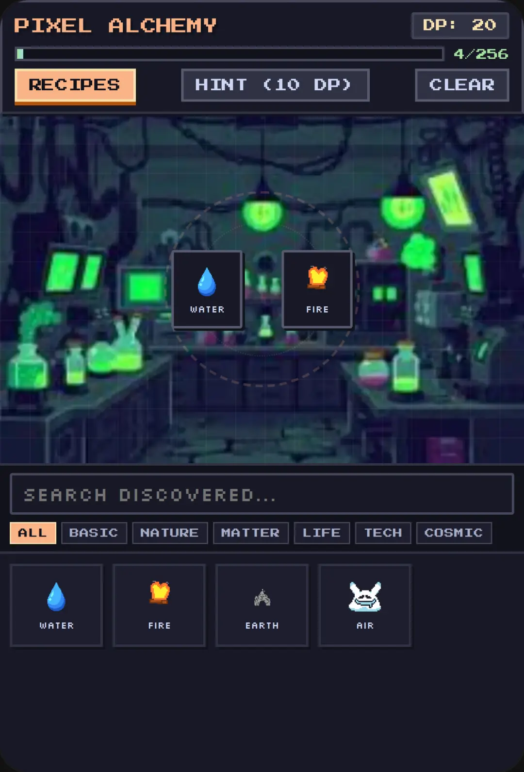 Pixel Alchemy: 256 Elements cover