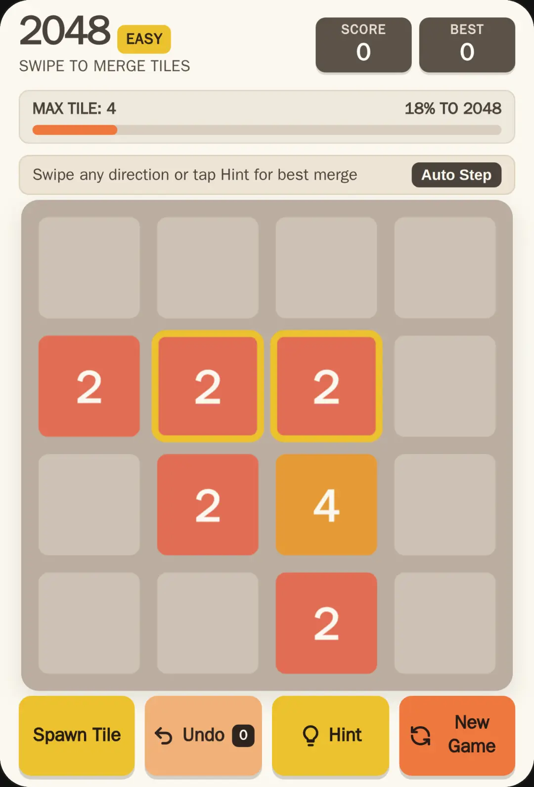 2048 Easy cover