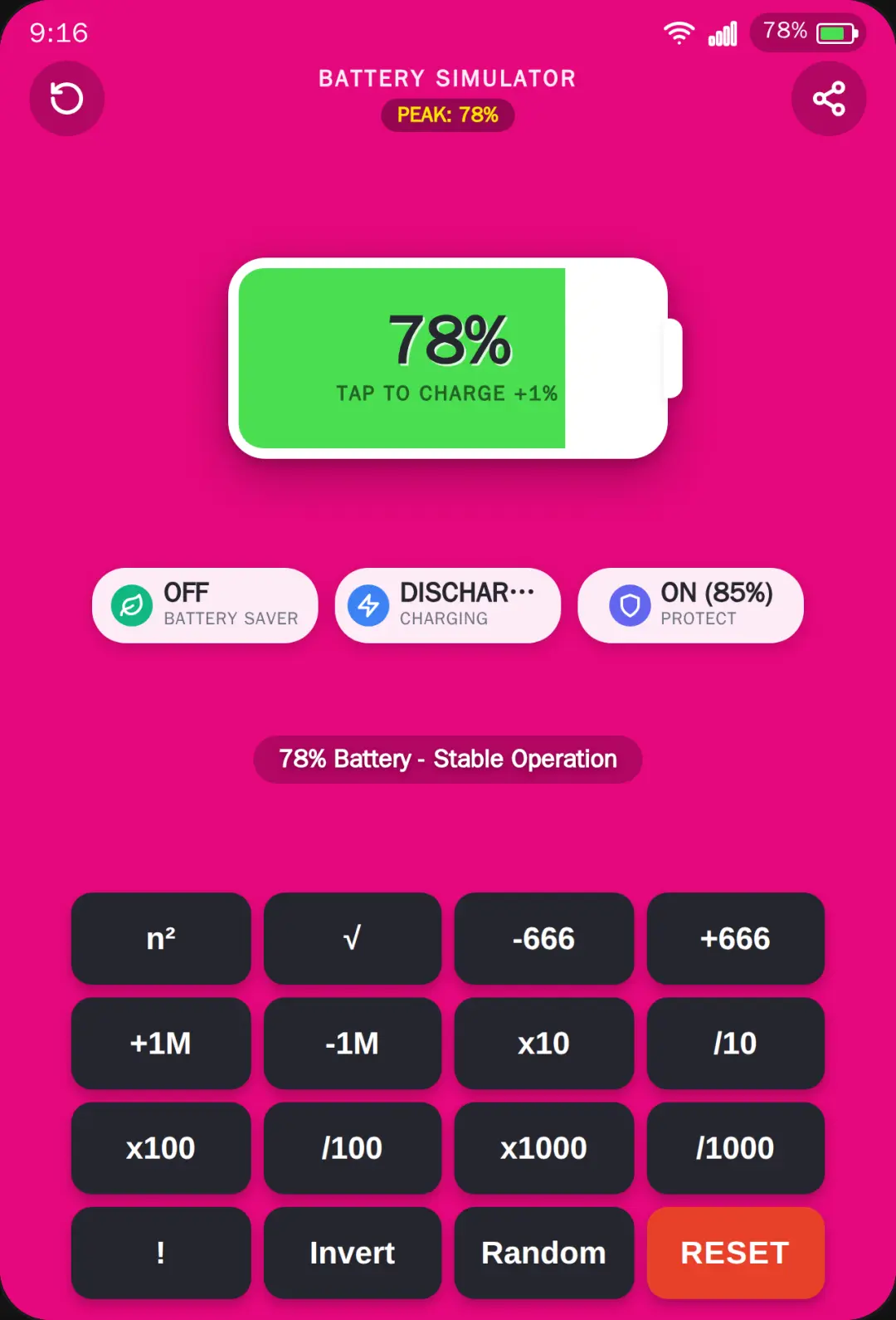 Battery Percentage Simulator cover