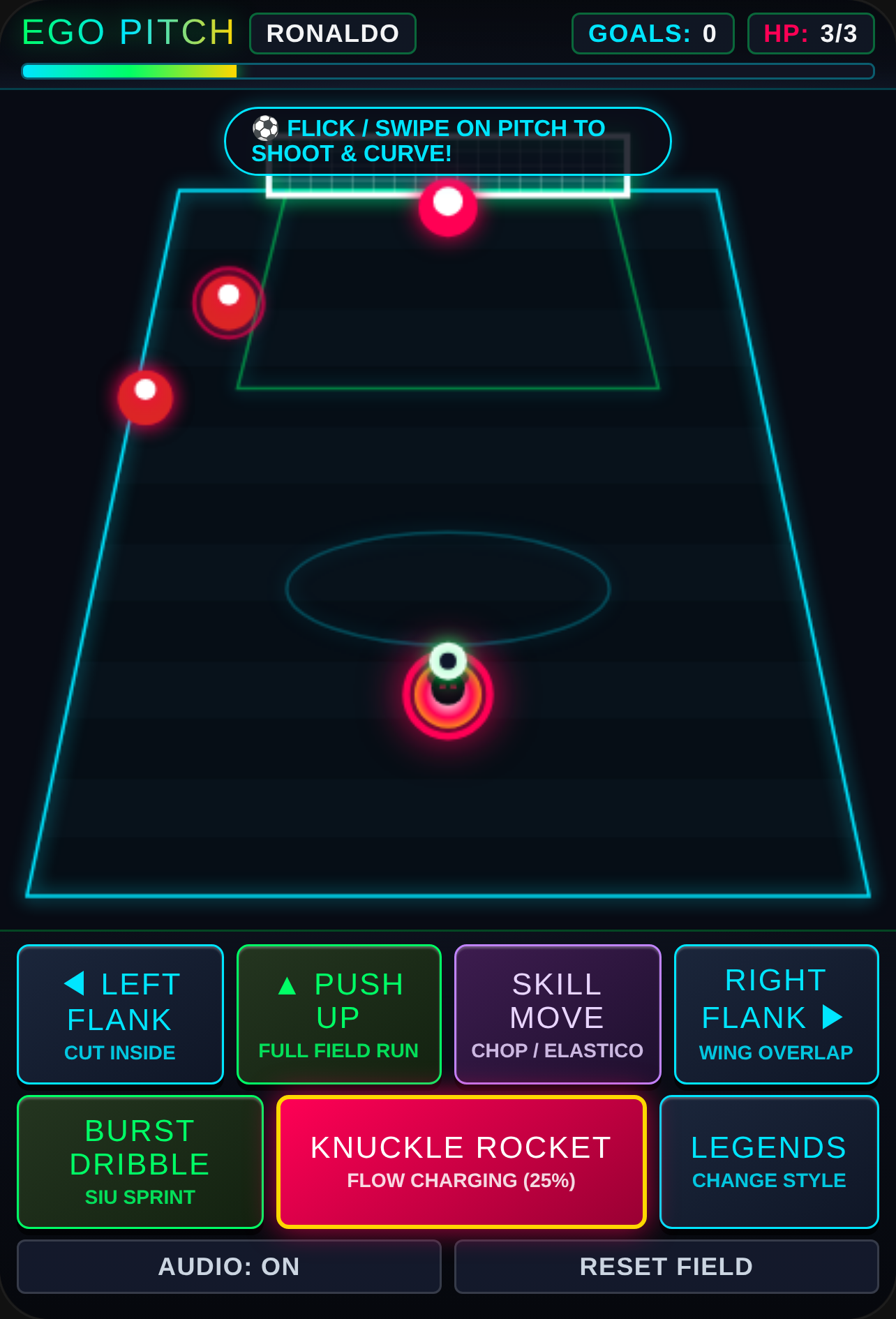 EGO STRIKER: LEGENDS PITCH cover