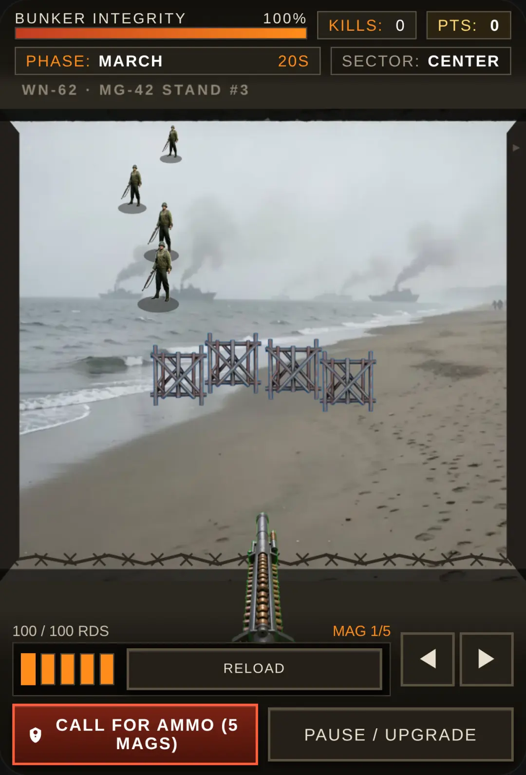 Bunker Gunner: D-Day cover