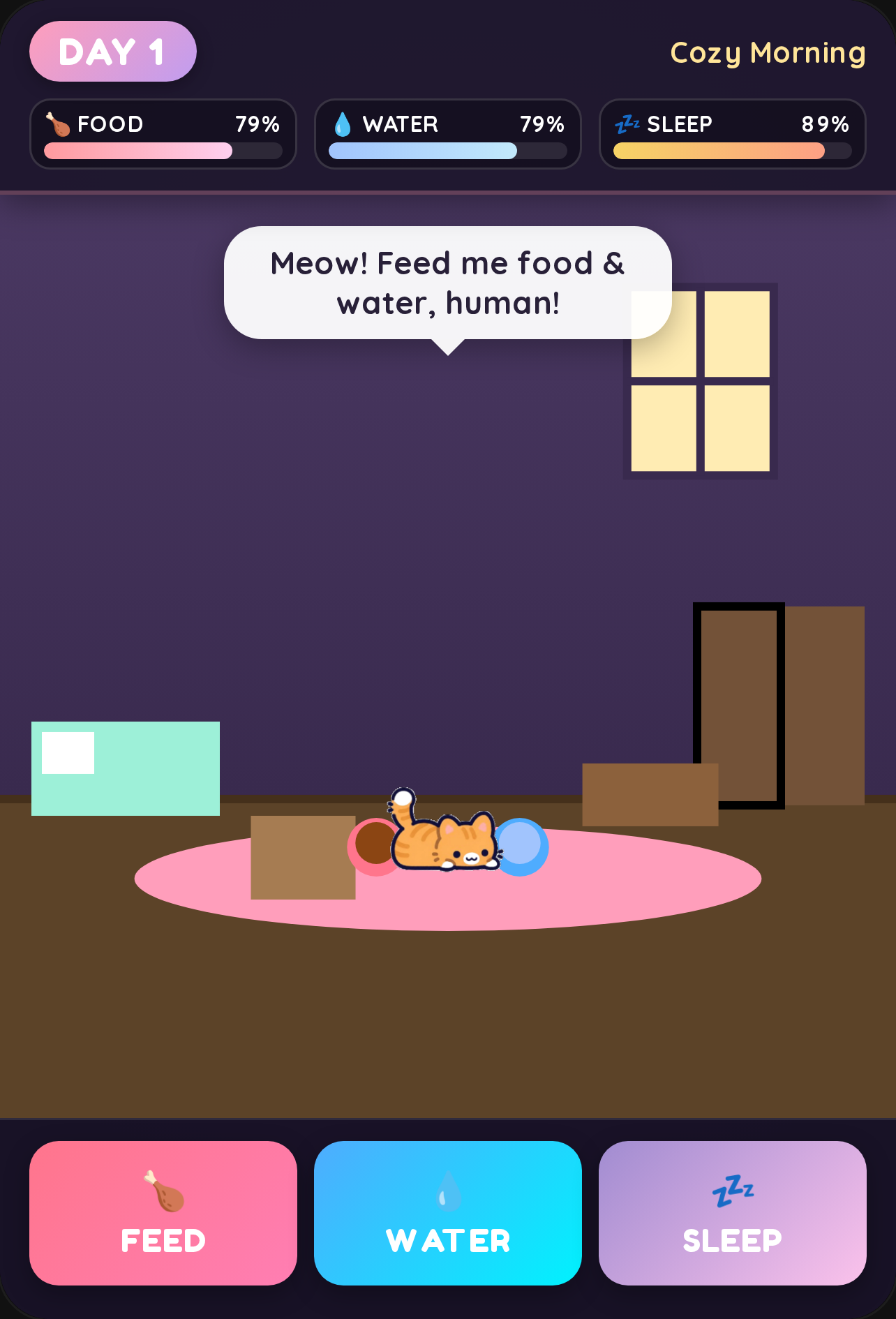 3 Days With Kitty: Pet Care & Survival cover