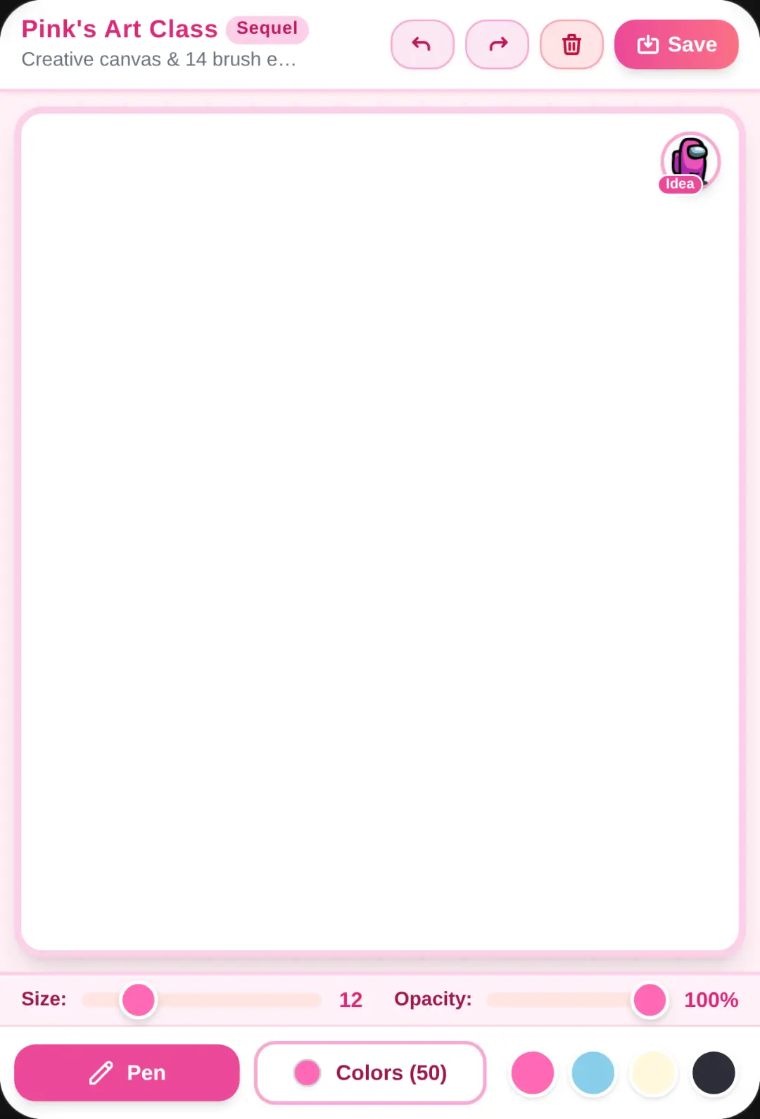 Pink's Art Class Sequel cover
