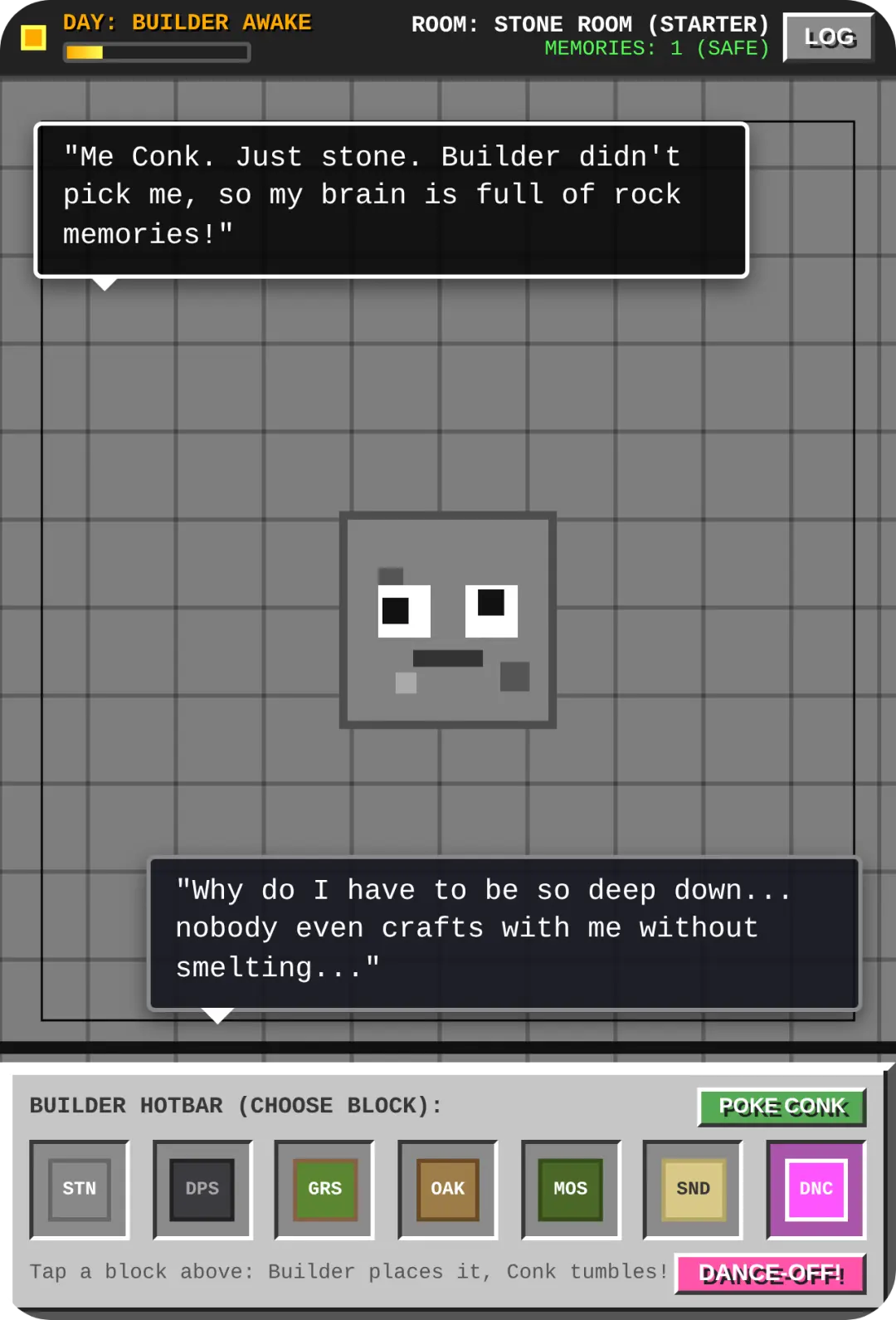 Conk: The Unused Stone in the Inventory cover