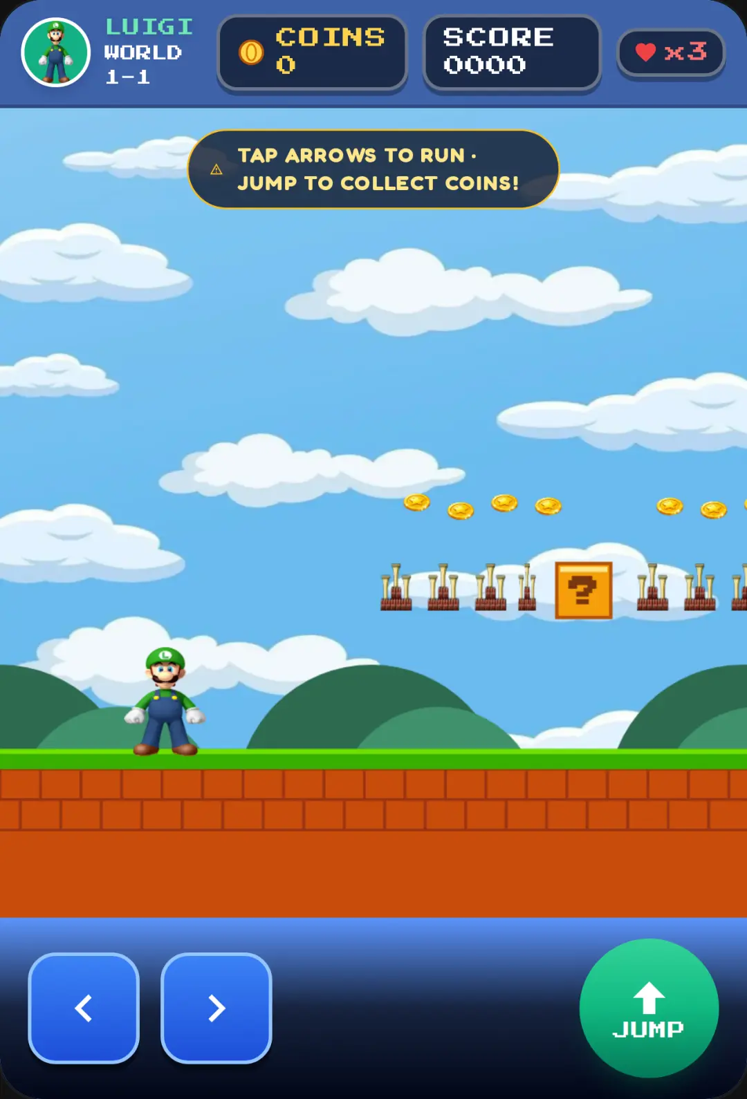 Luigi Platformer Adventure cover