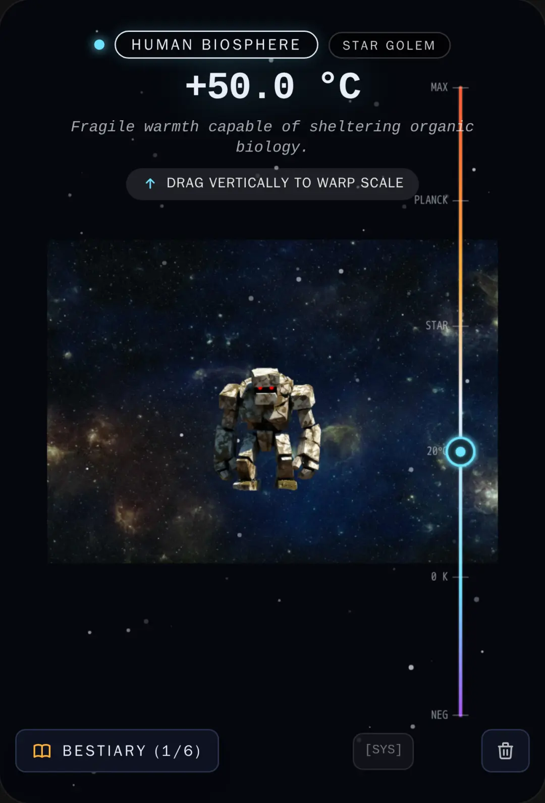 Cosmic Temperature Matrix cover