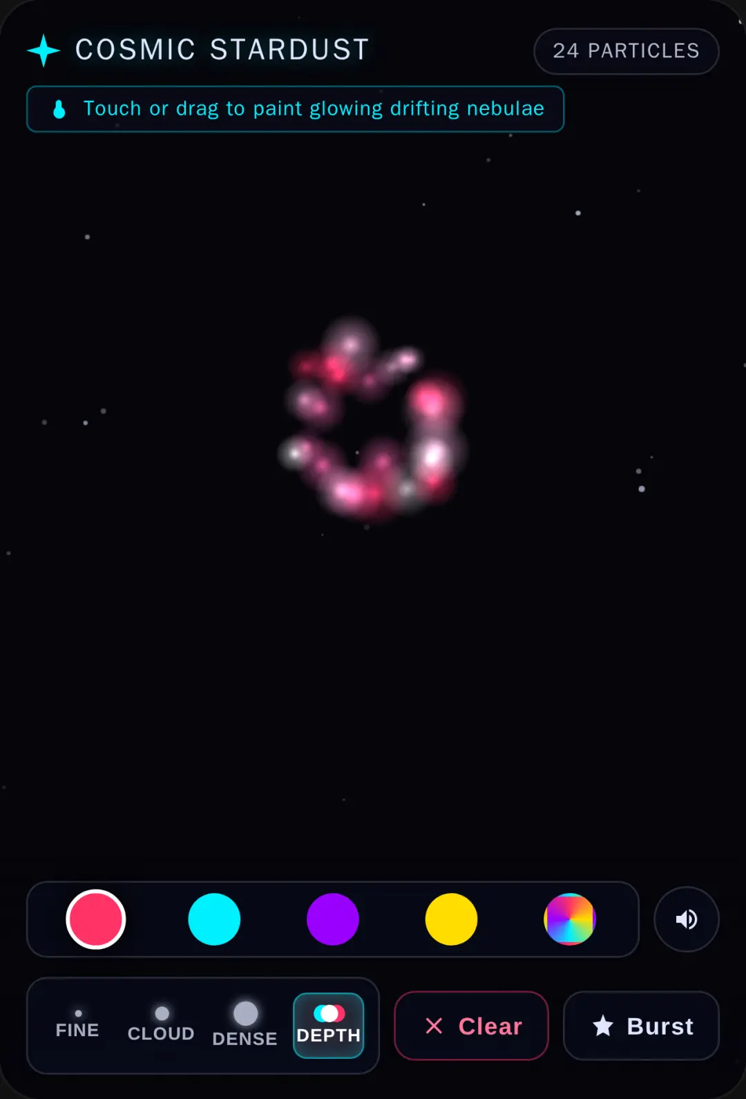 Cosmic Stardust Nebula cover