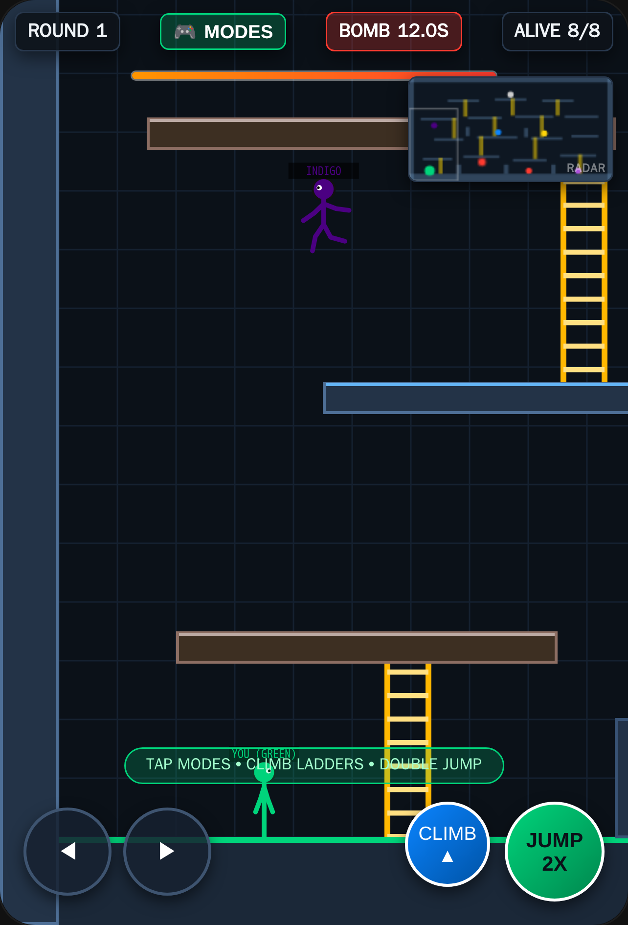 Stickman Tag - Obstacle Course & Modes cover