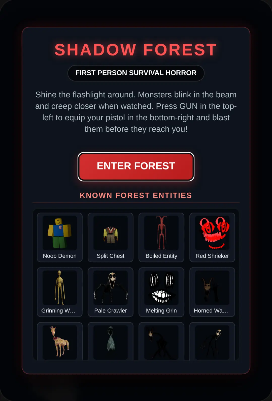 Shadow Forest: 2D Survival cover