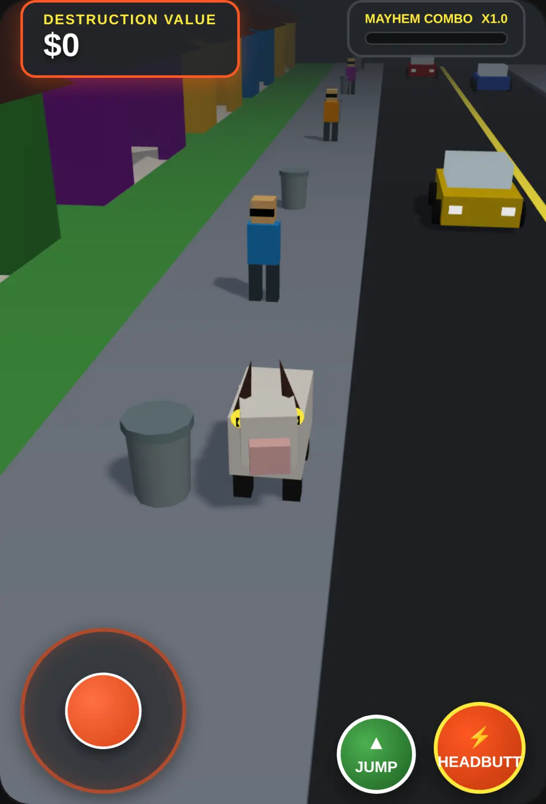 Goat simulator cover