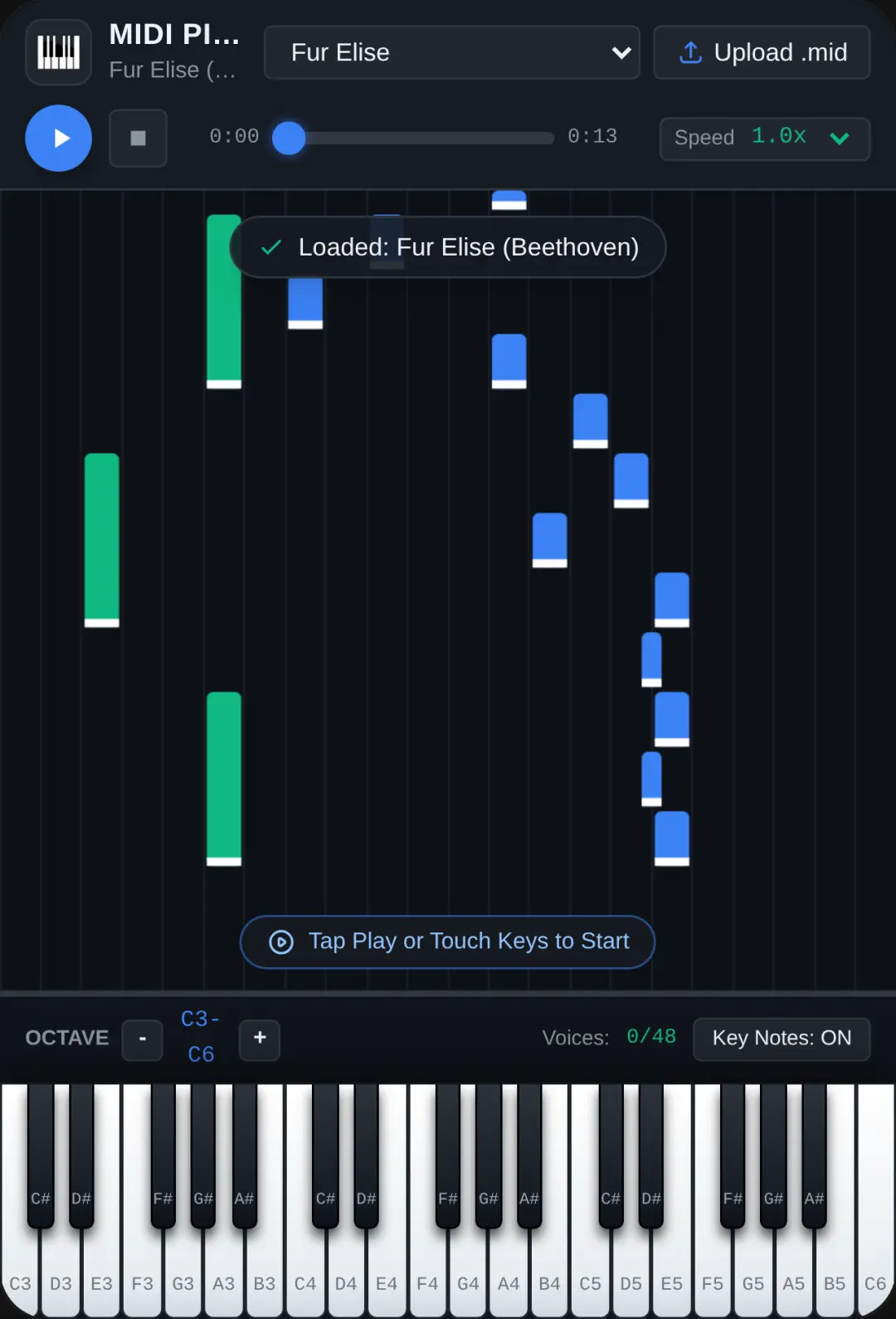 MIDI Piano Studio Pro cover