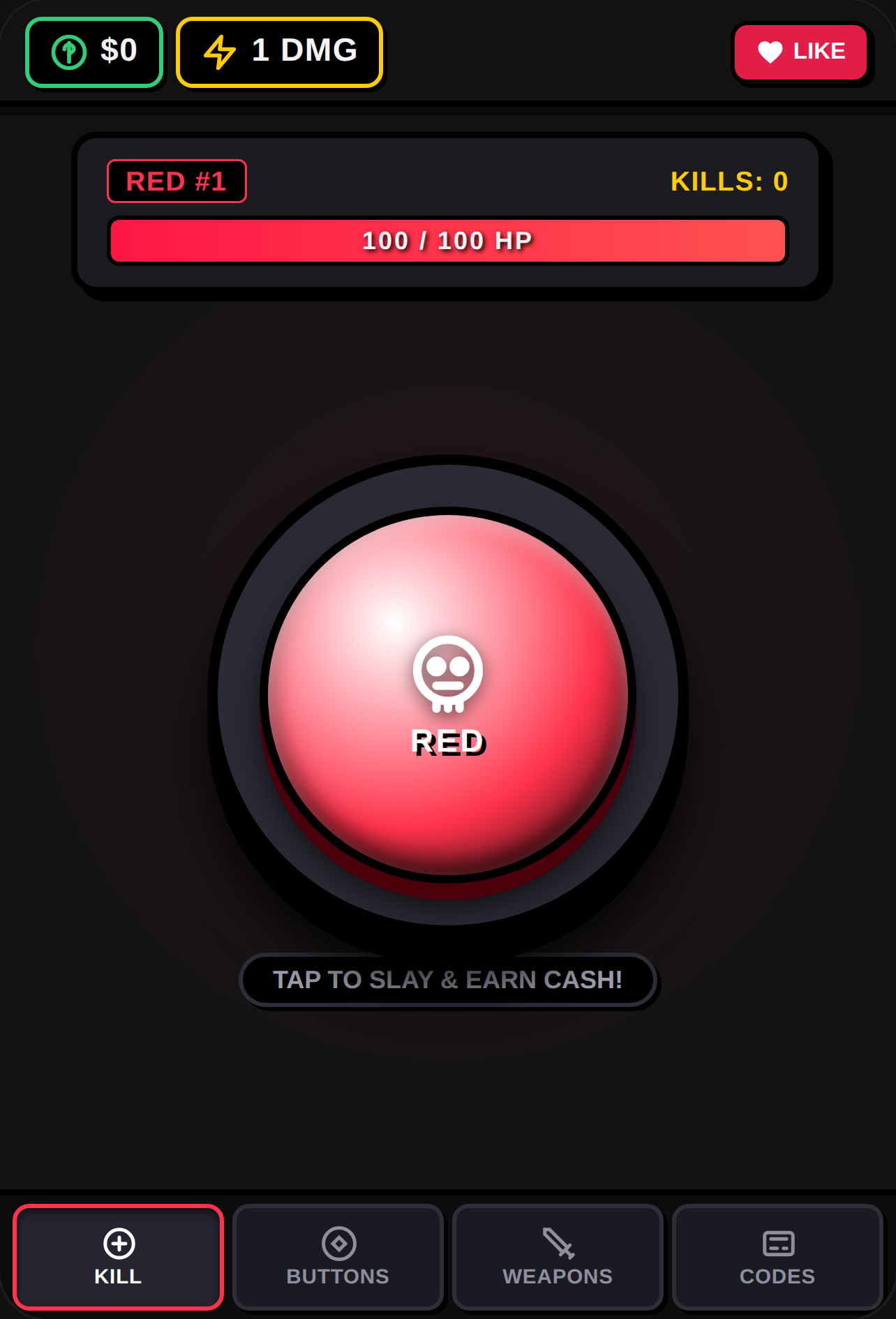Kill the Button - Arcade Clicker cover