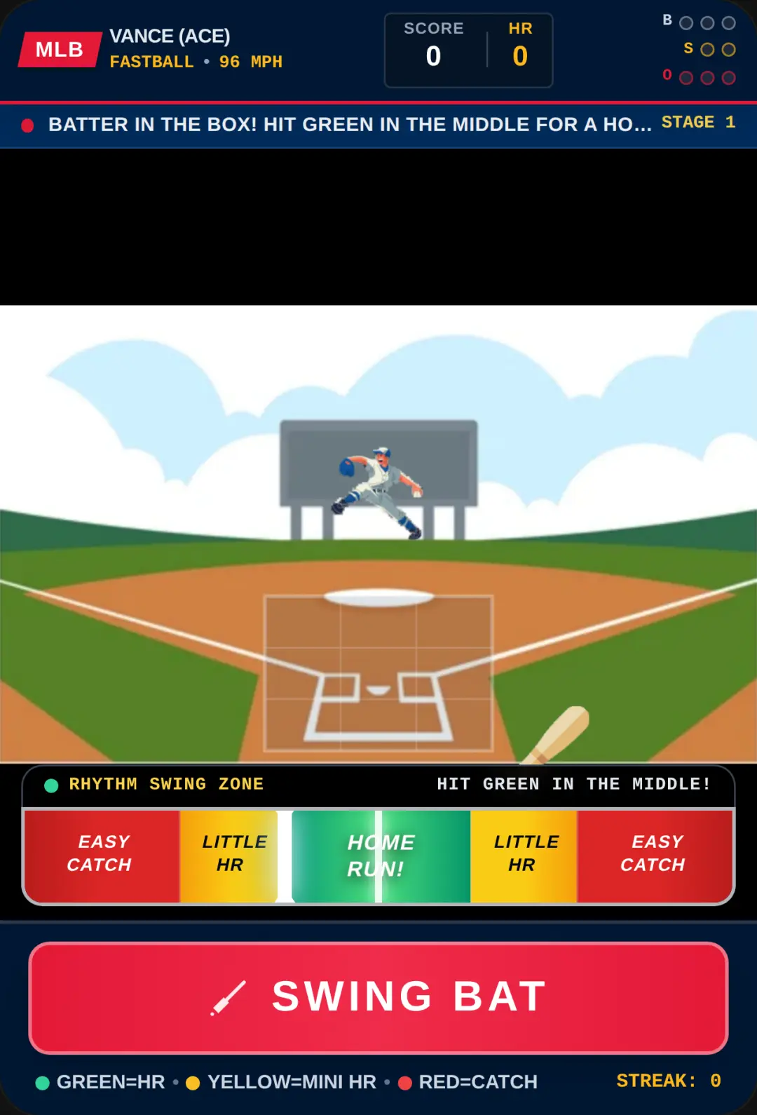 MLB Rhythm Batting Simulator cover