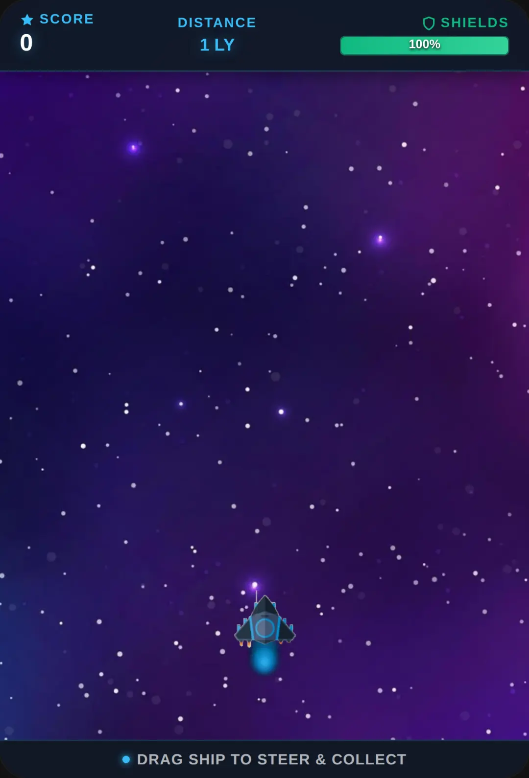Neon Space Runner cover