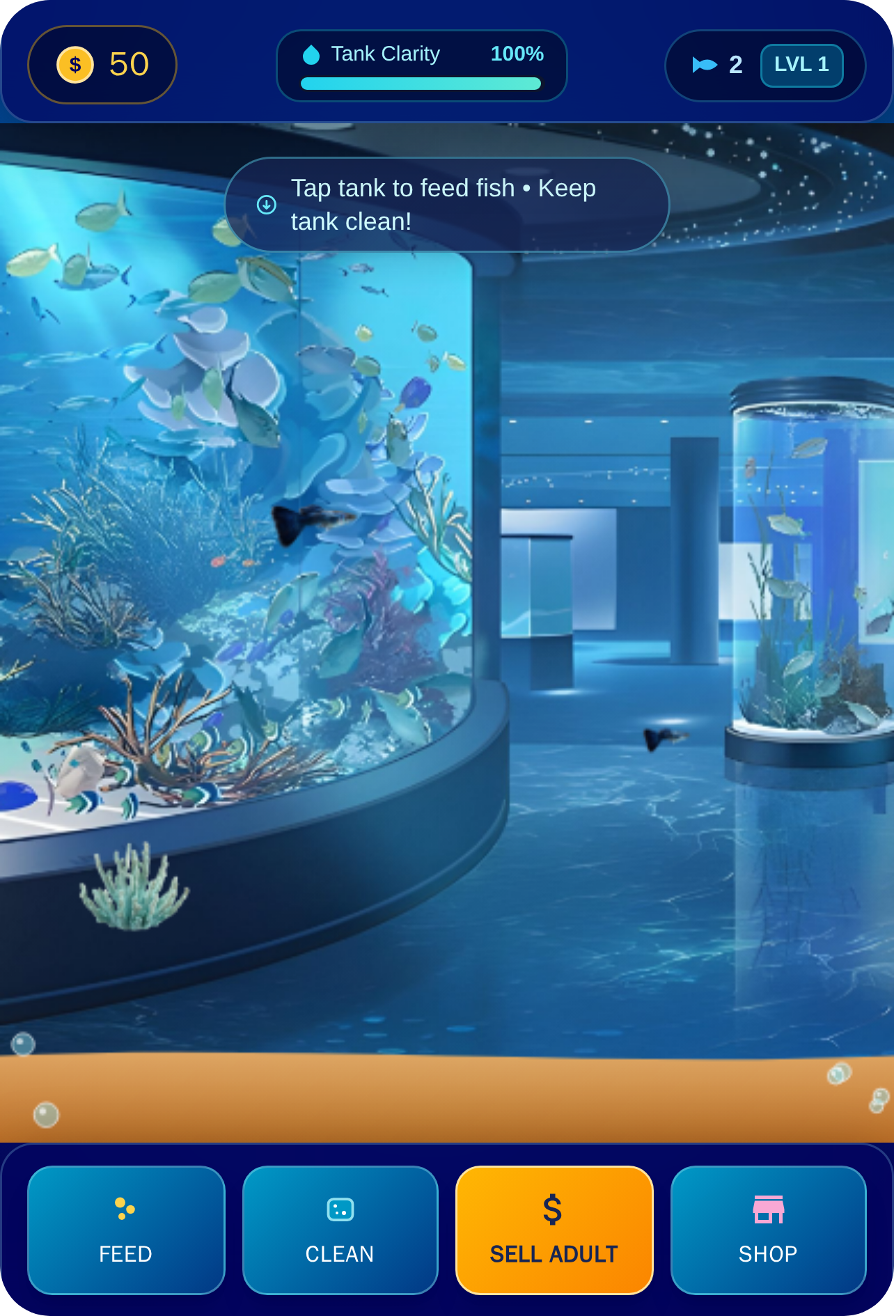 AquaSerene - Aquarium Simulator cover