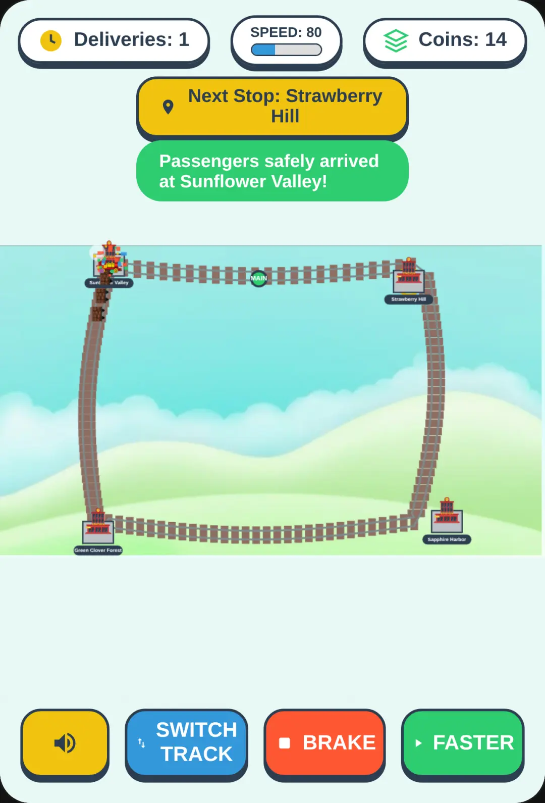 Tiny Train Dash cover