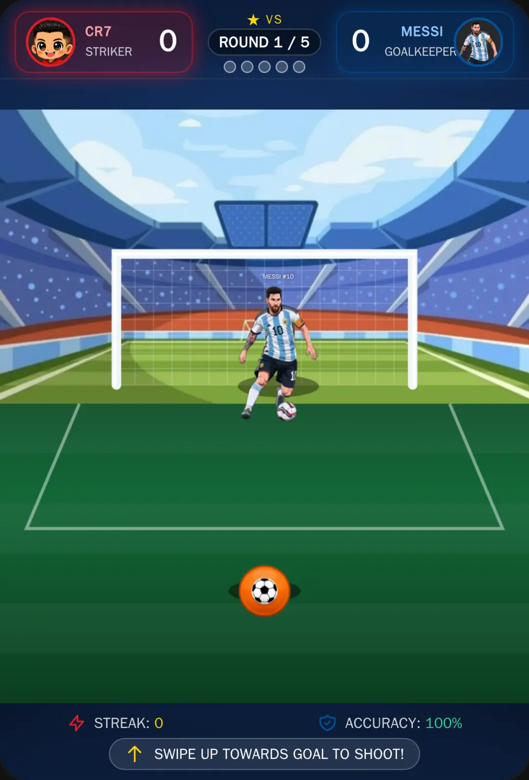 CR7 vs Messi: Penalty Shootout cover
