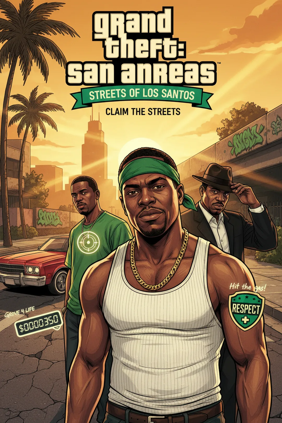 Grand Theft Auto: San Andreas - Streets of Los Santos cover