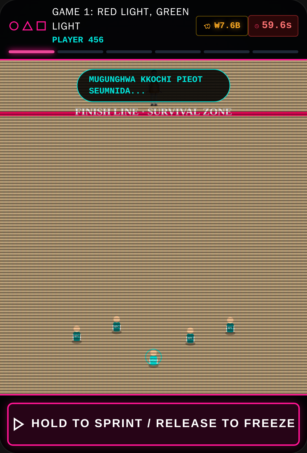 Squid Game all levels cover