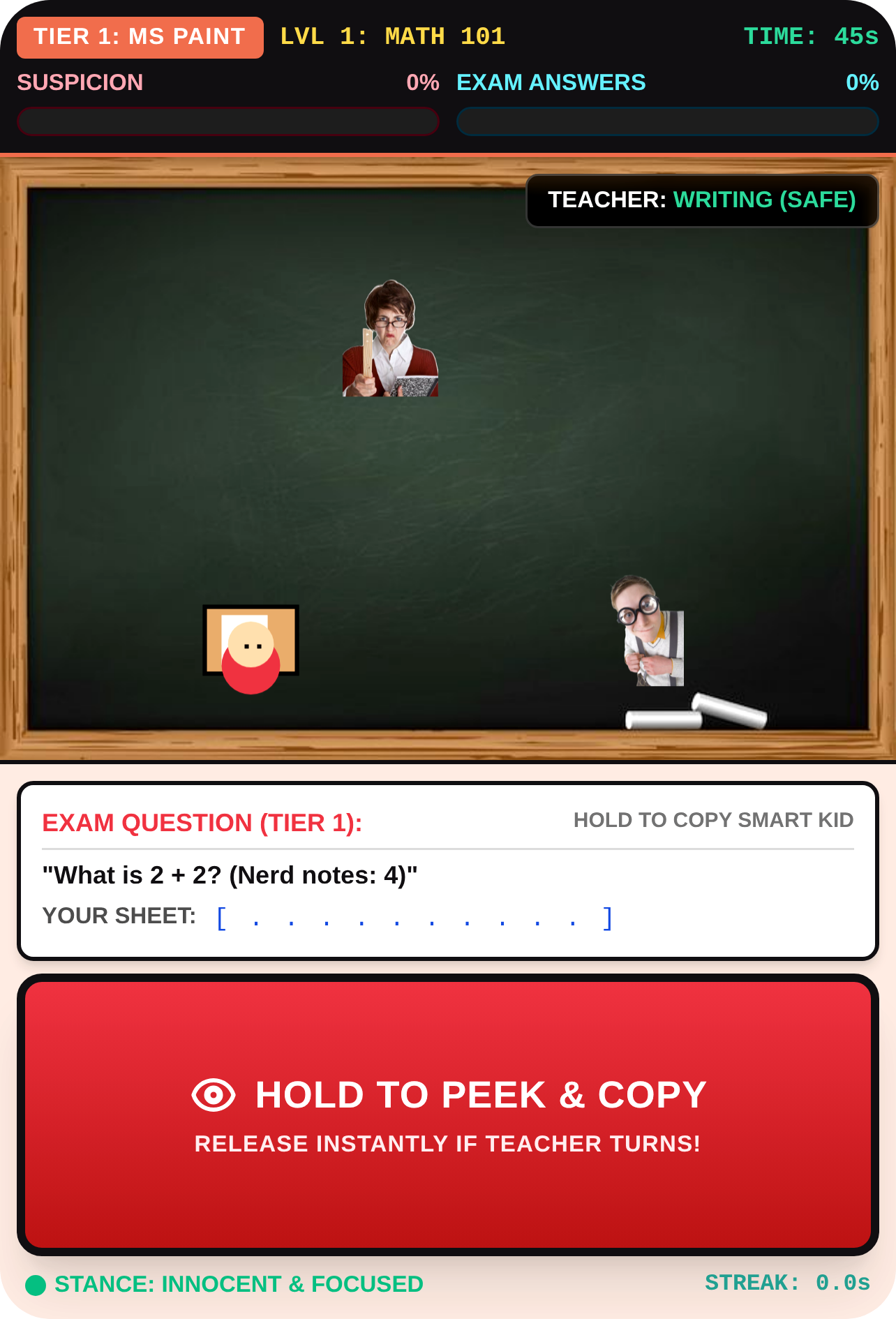 Cheat & Upgrade - Exam Stealth cover