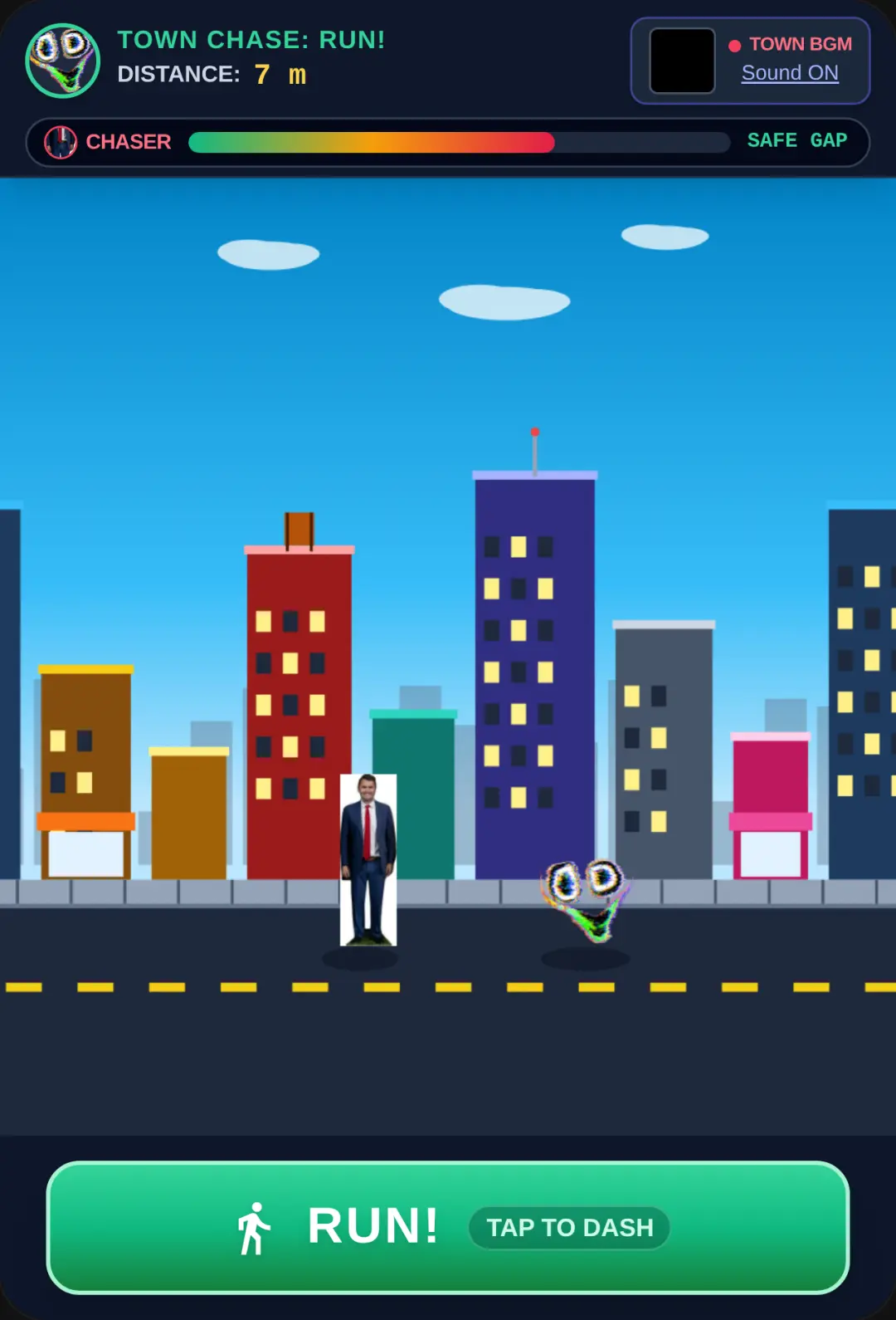 Town Chase: RUN! cover