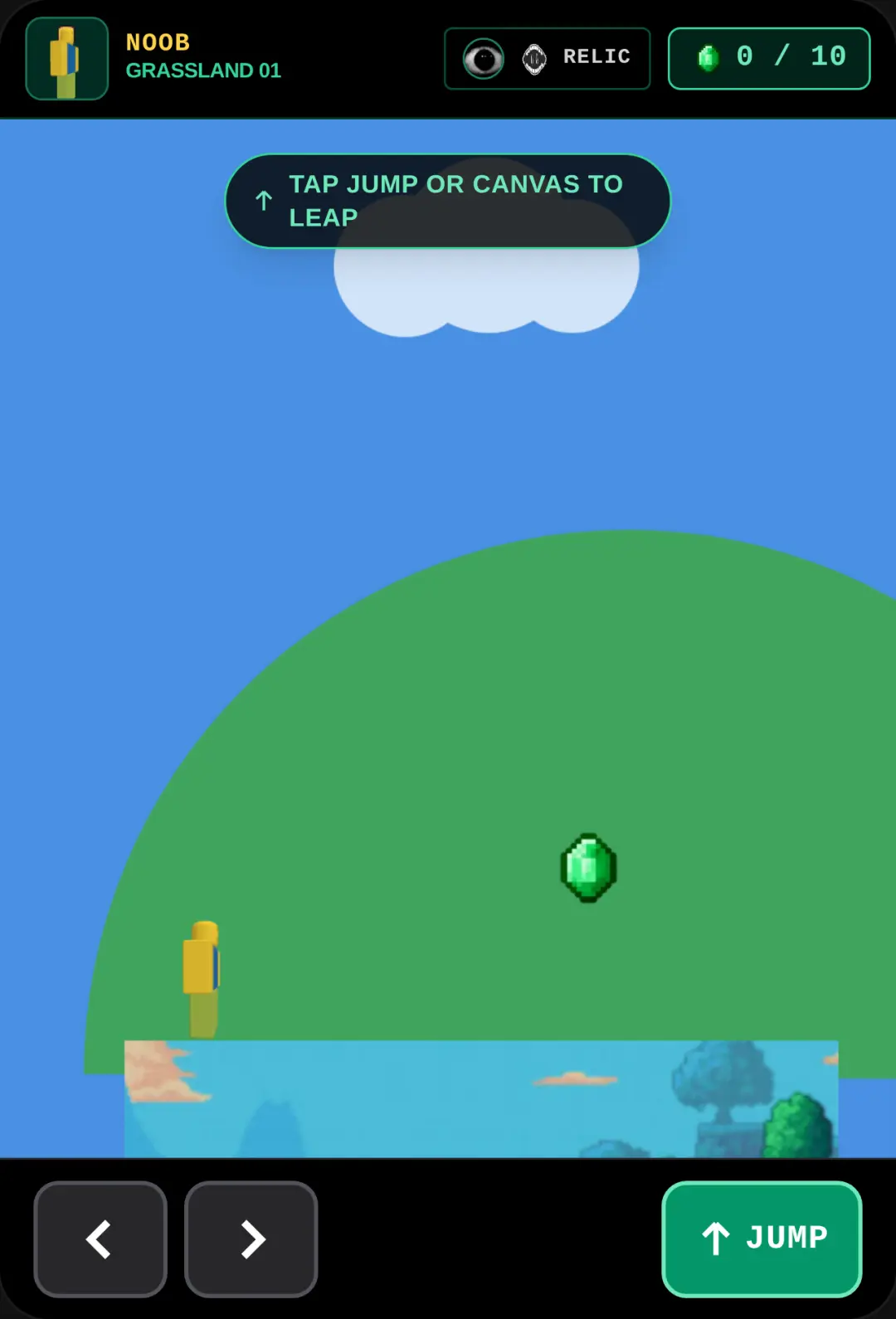 Roblox Noob: 10 Emerald Quest cover