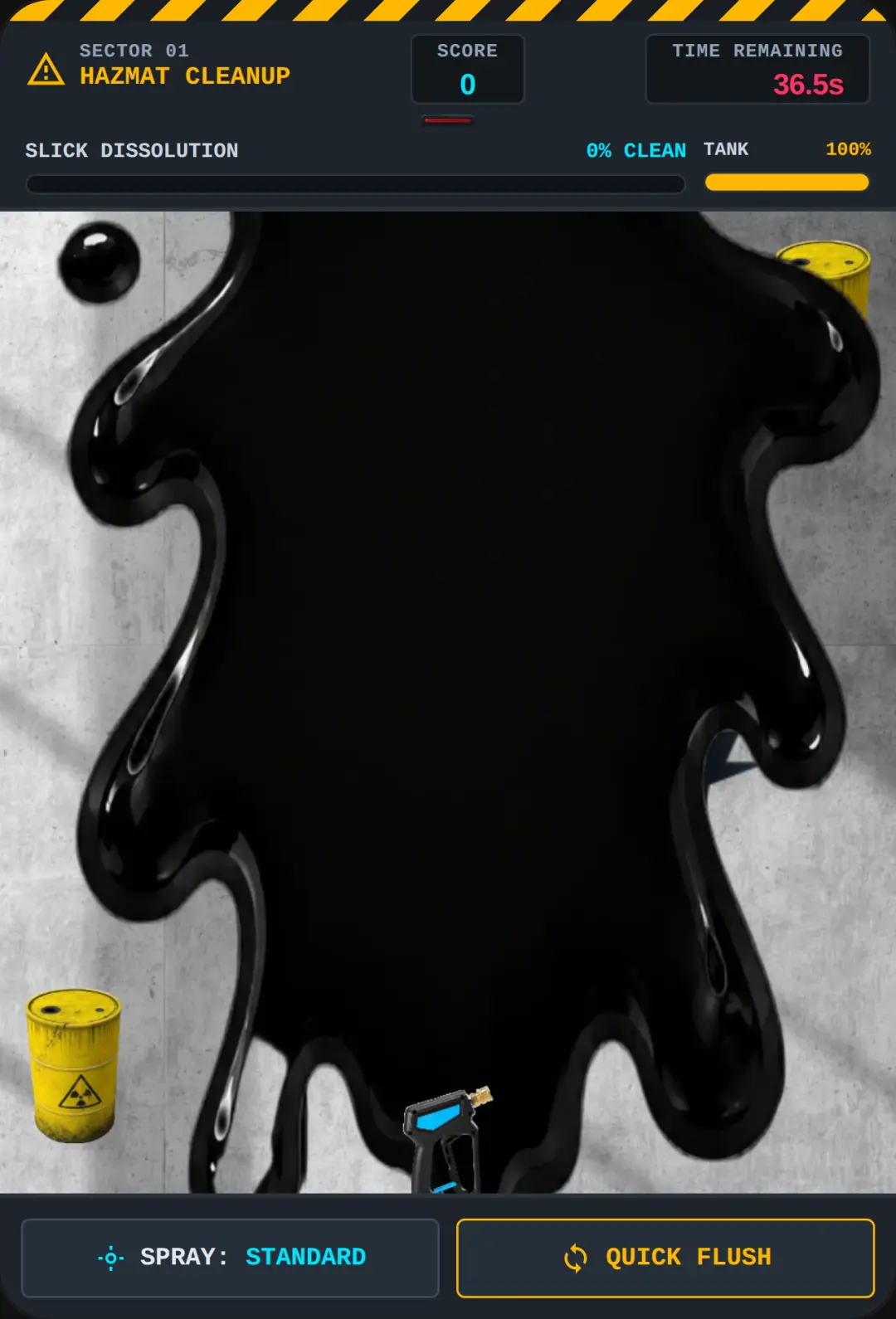 Oil Spill Spray cover
