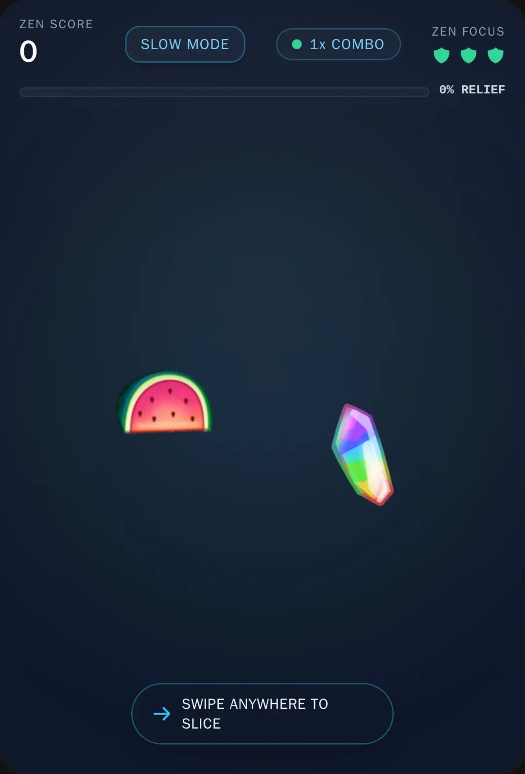 Zen Slice — Stress Relief Slicing cover