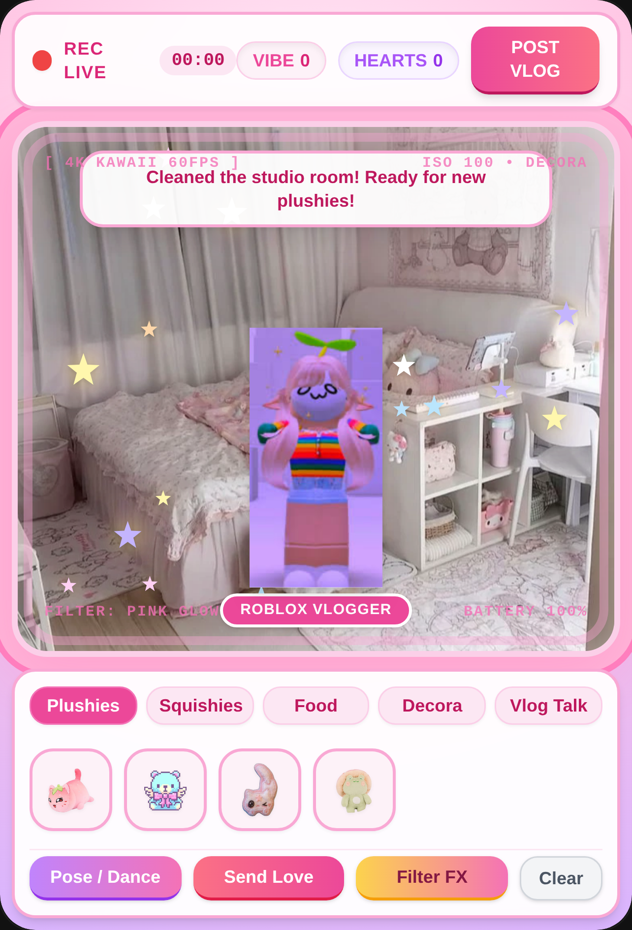 Roblox Kawaii Vlog iPad Studio cover