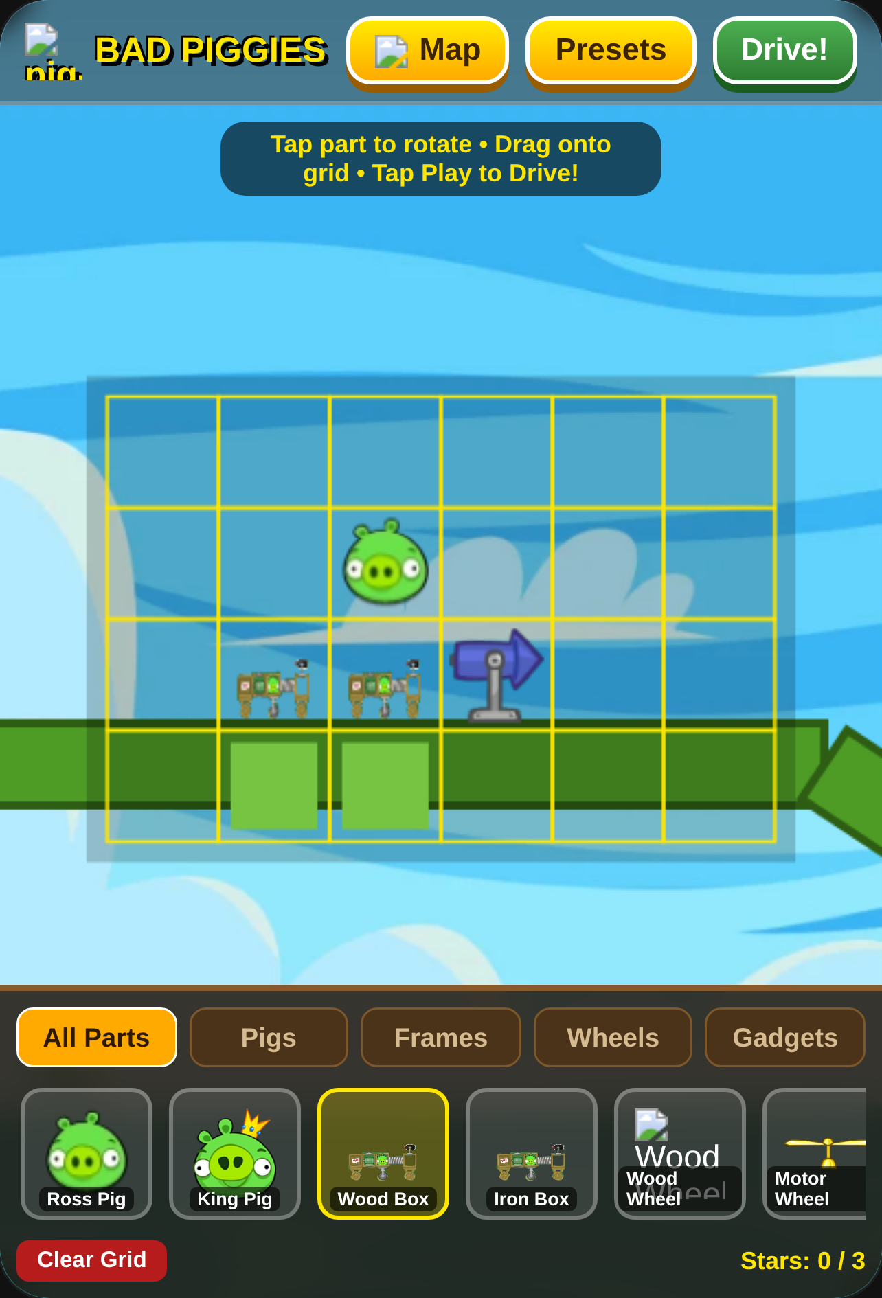Bad Piggies Sandbox Builder cover