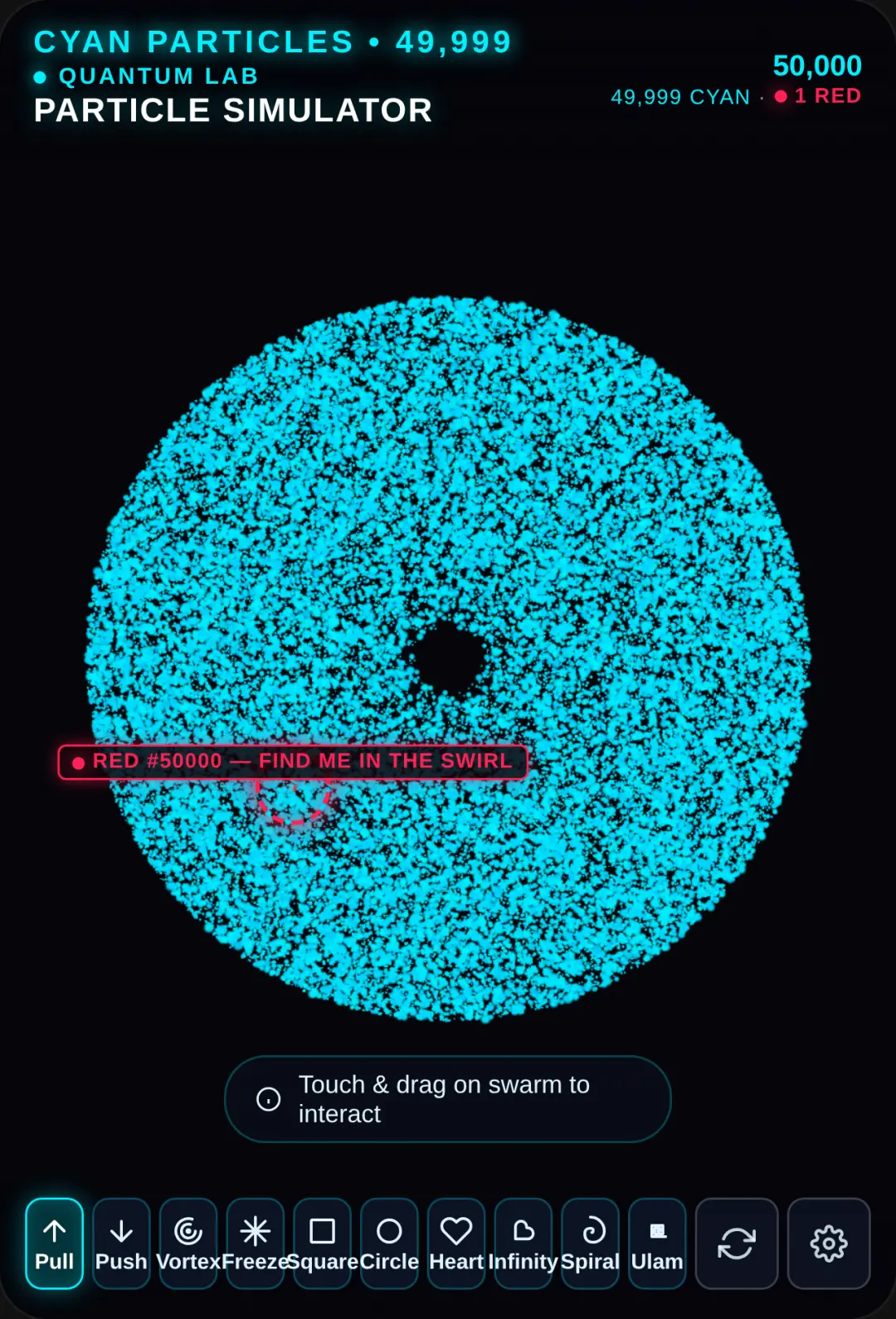 Quantum Particle Simulator