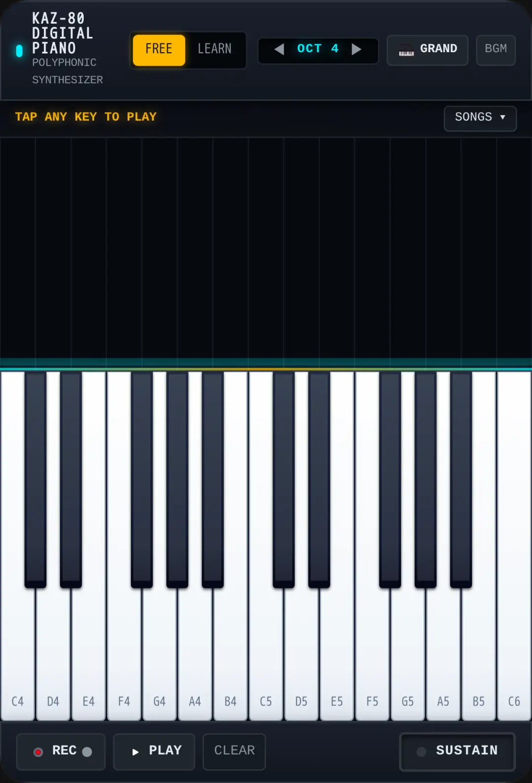 Cassette Digital Piano cover