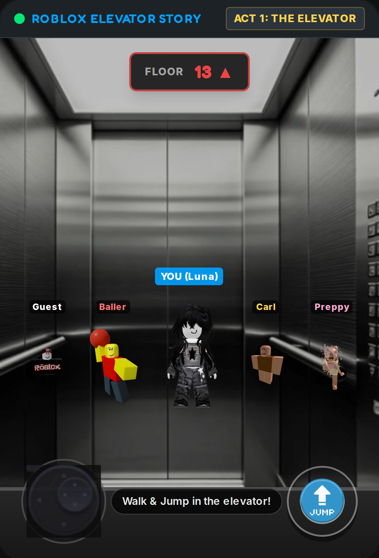 Roblox Elevator Story: The Crash & The Dream cover