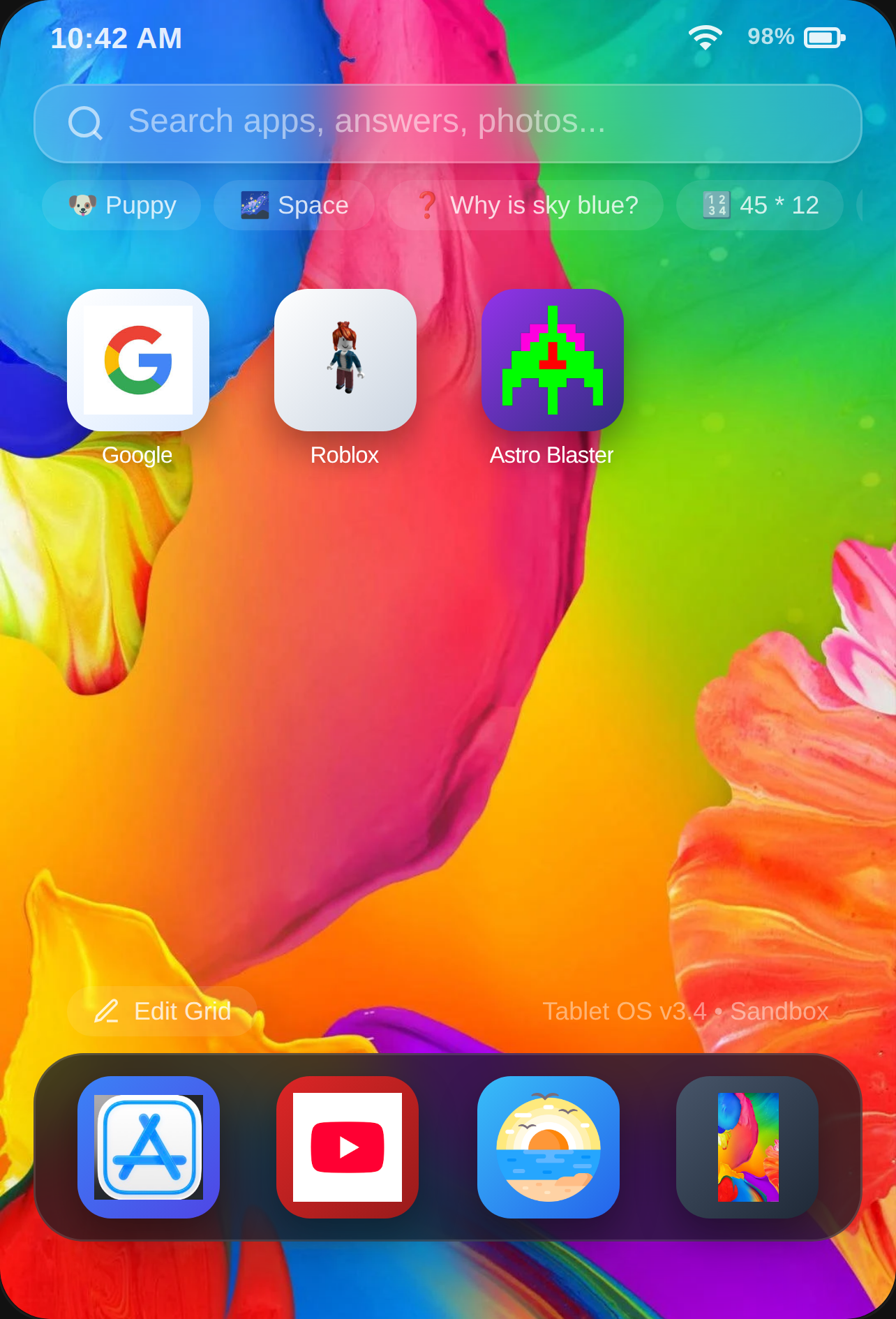 Tablet OS Sandbox cover
