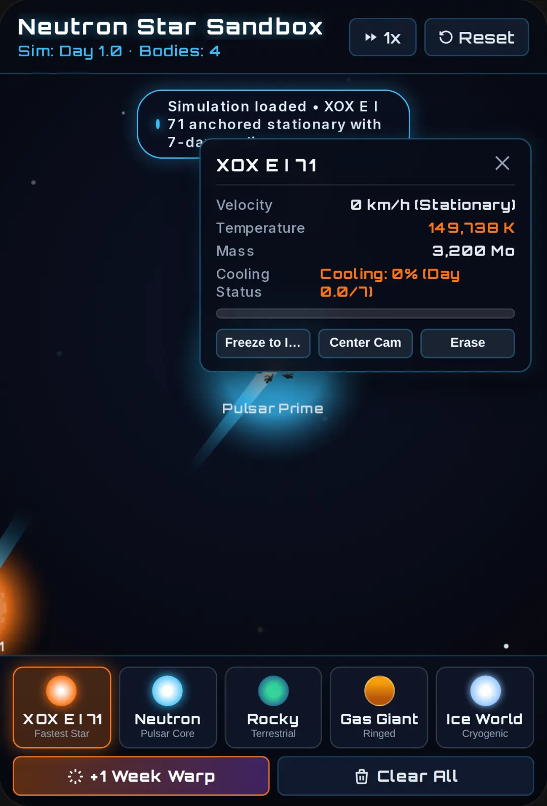 Neutron Star Sandbox game cover
