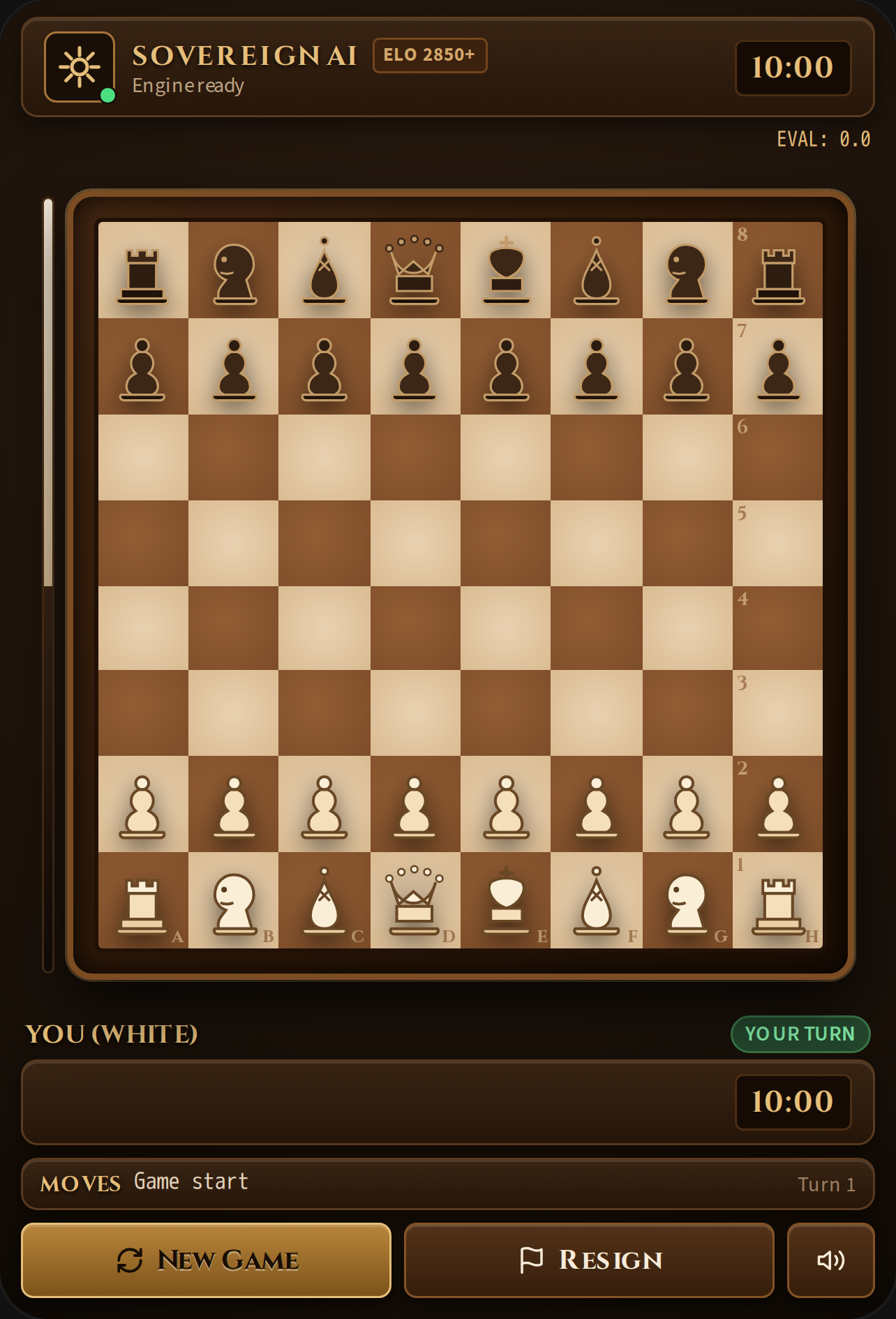 Grandmaster Wood Chess cover