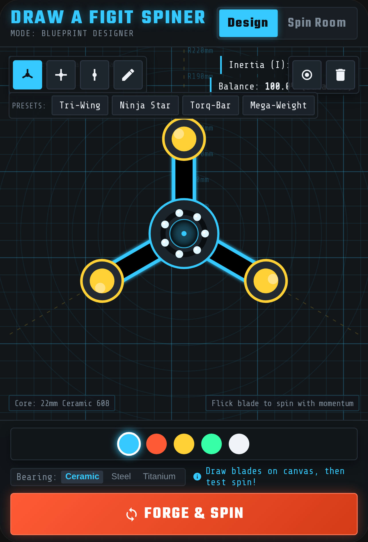 Draw a Fidget Spinner cover